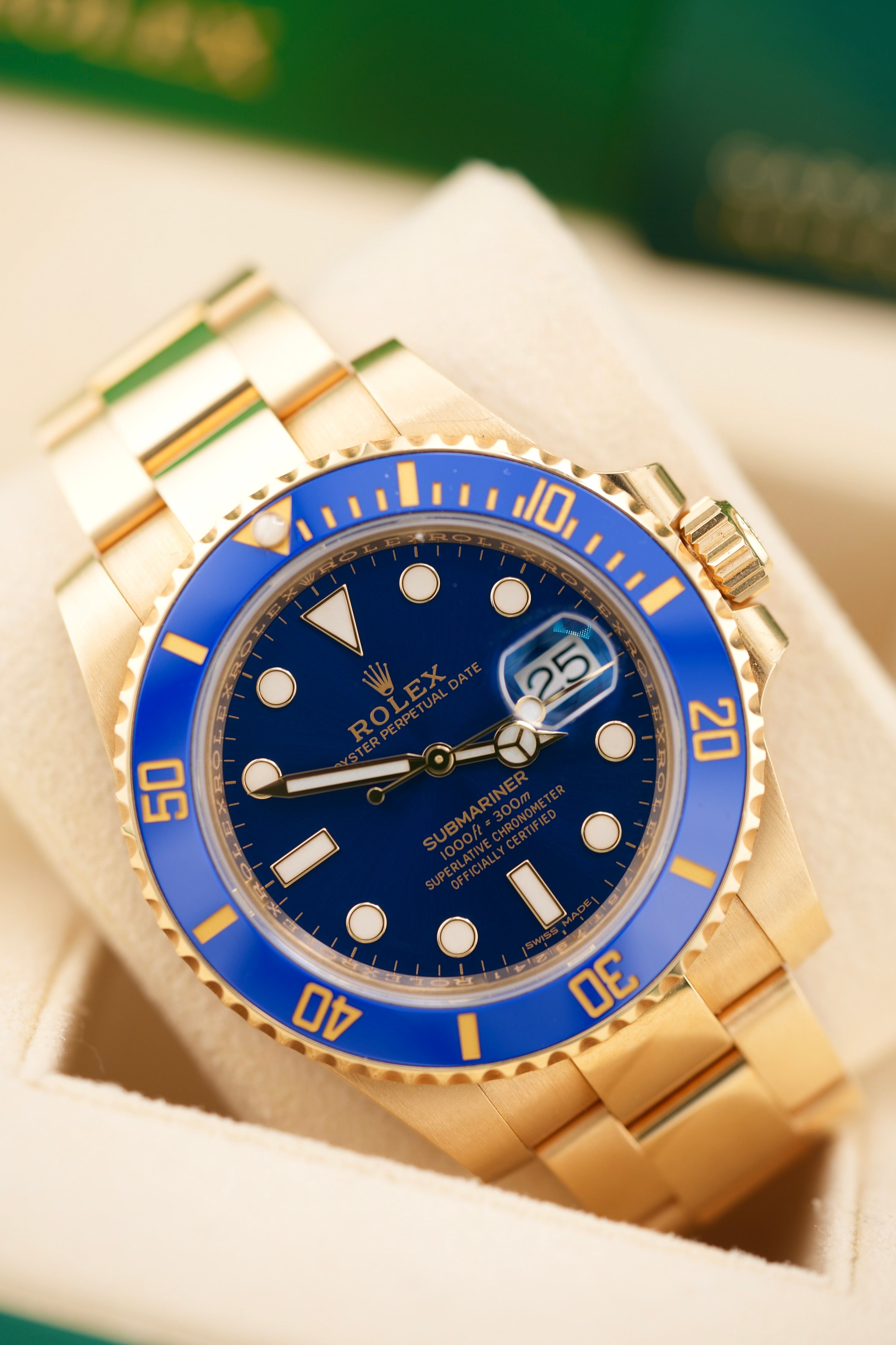 Rolex Submariner 116618LB "Bluesy" (2021 Box & Papers)
