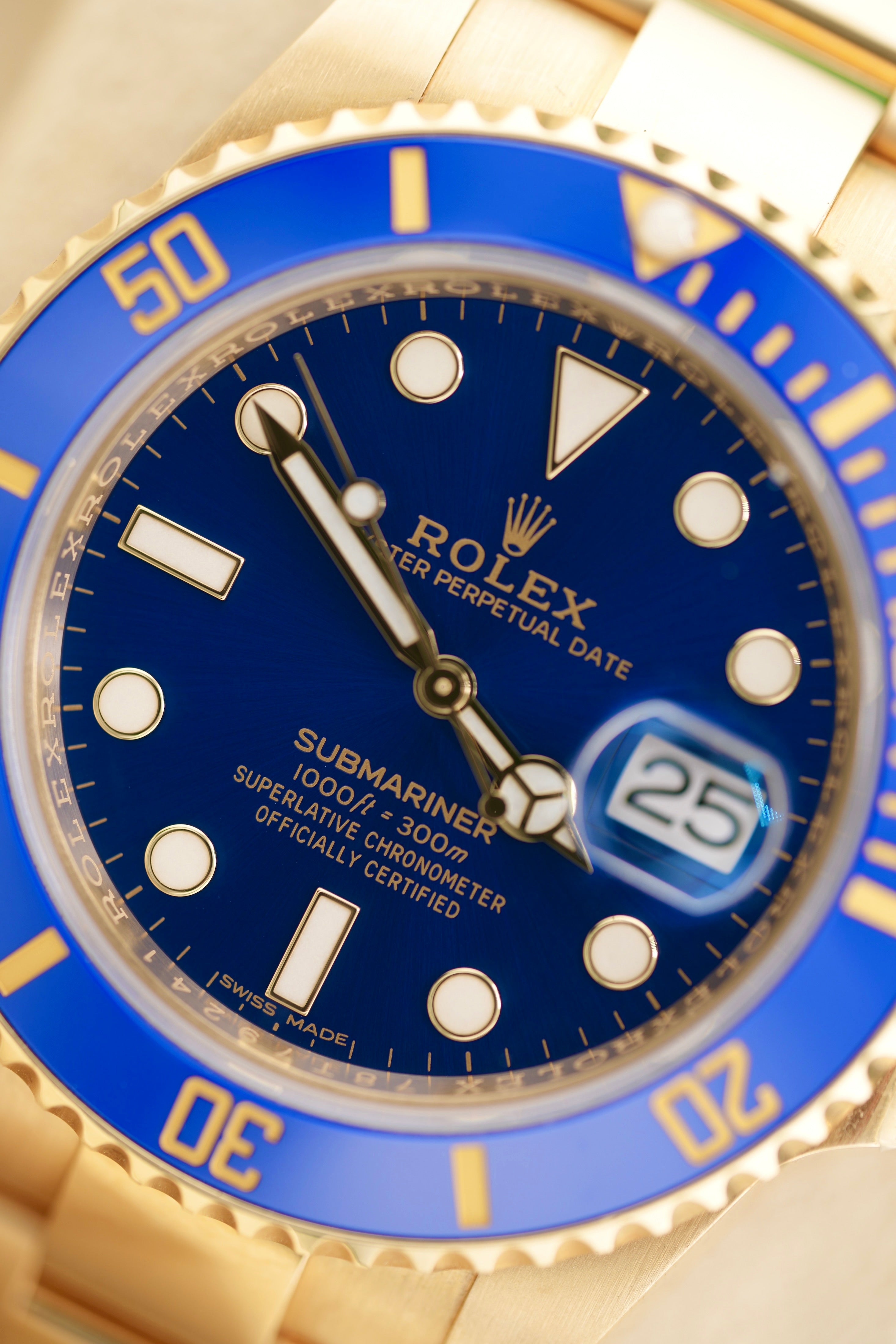 Rolex Submariner 116618LB "Bluesy" (2021 Box & Papers)