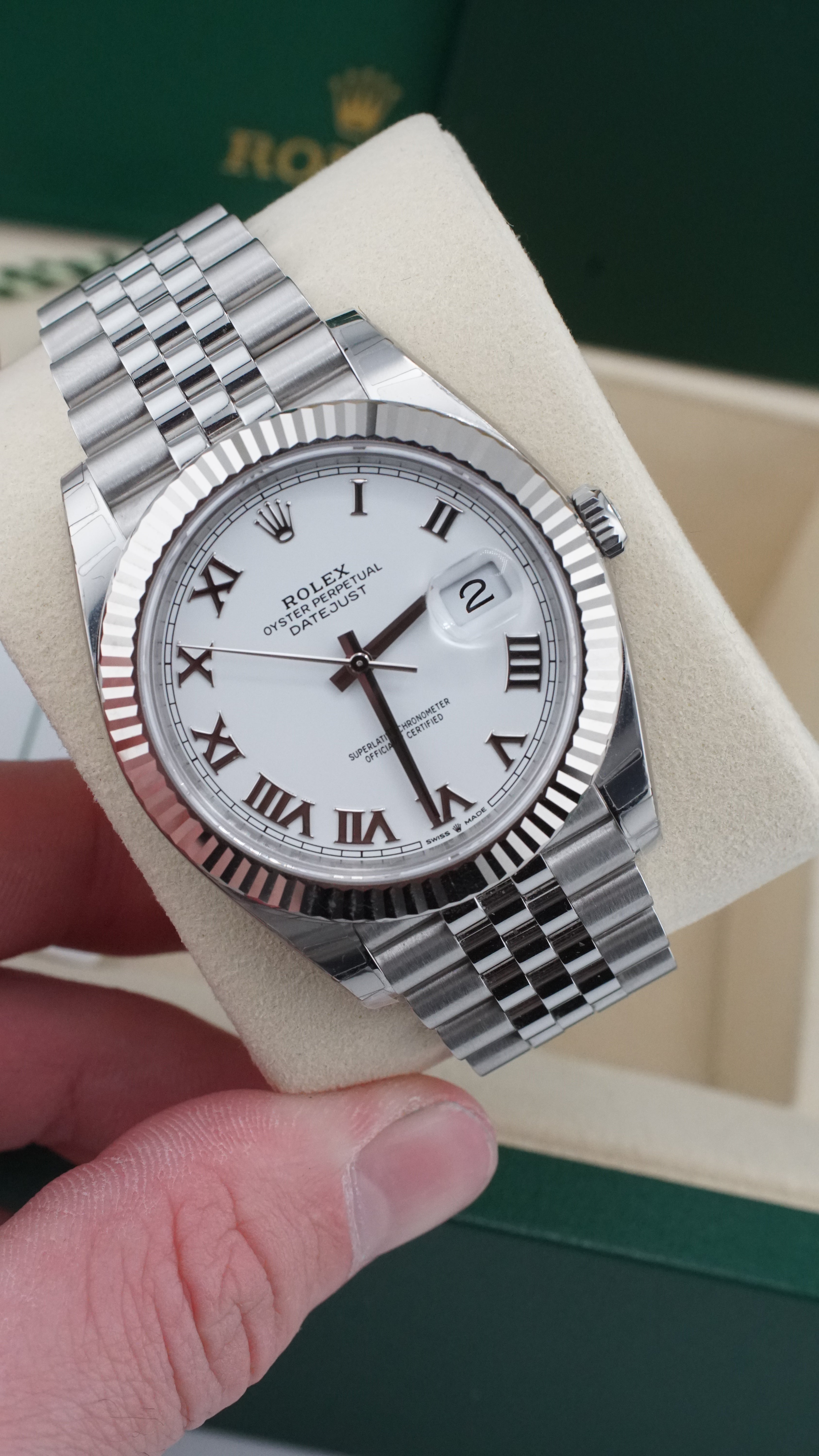 Rolex Datejust 41mm "FULL STICKERS" 126334 (2025 NEW Box & Papers)