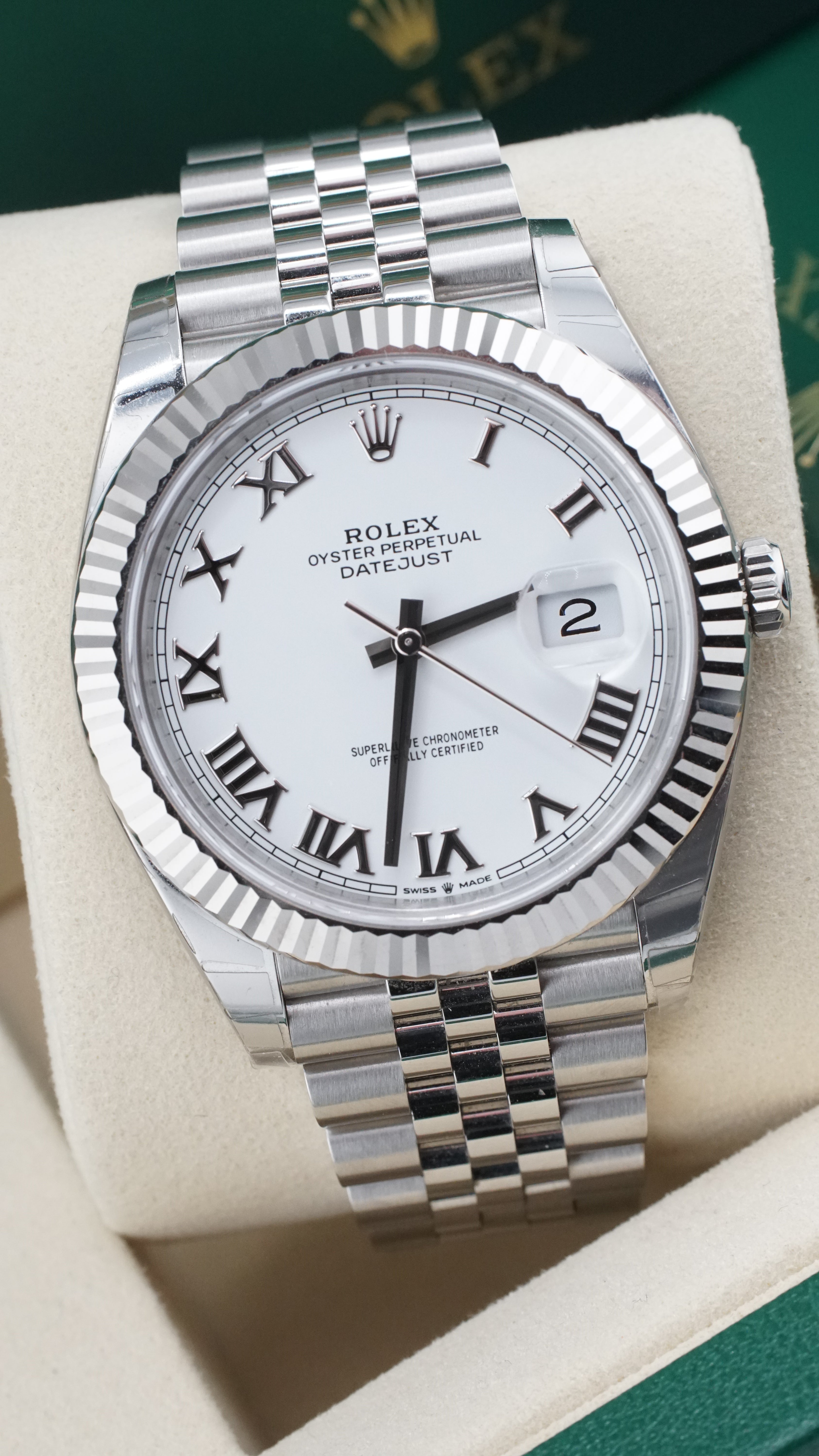 Rolex Datejust 41mm "FULL STICKERS" 126334 (2025 NEW Box & Papers)