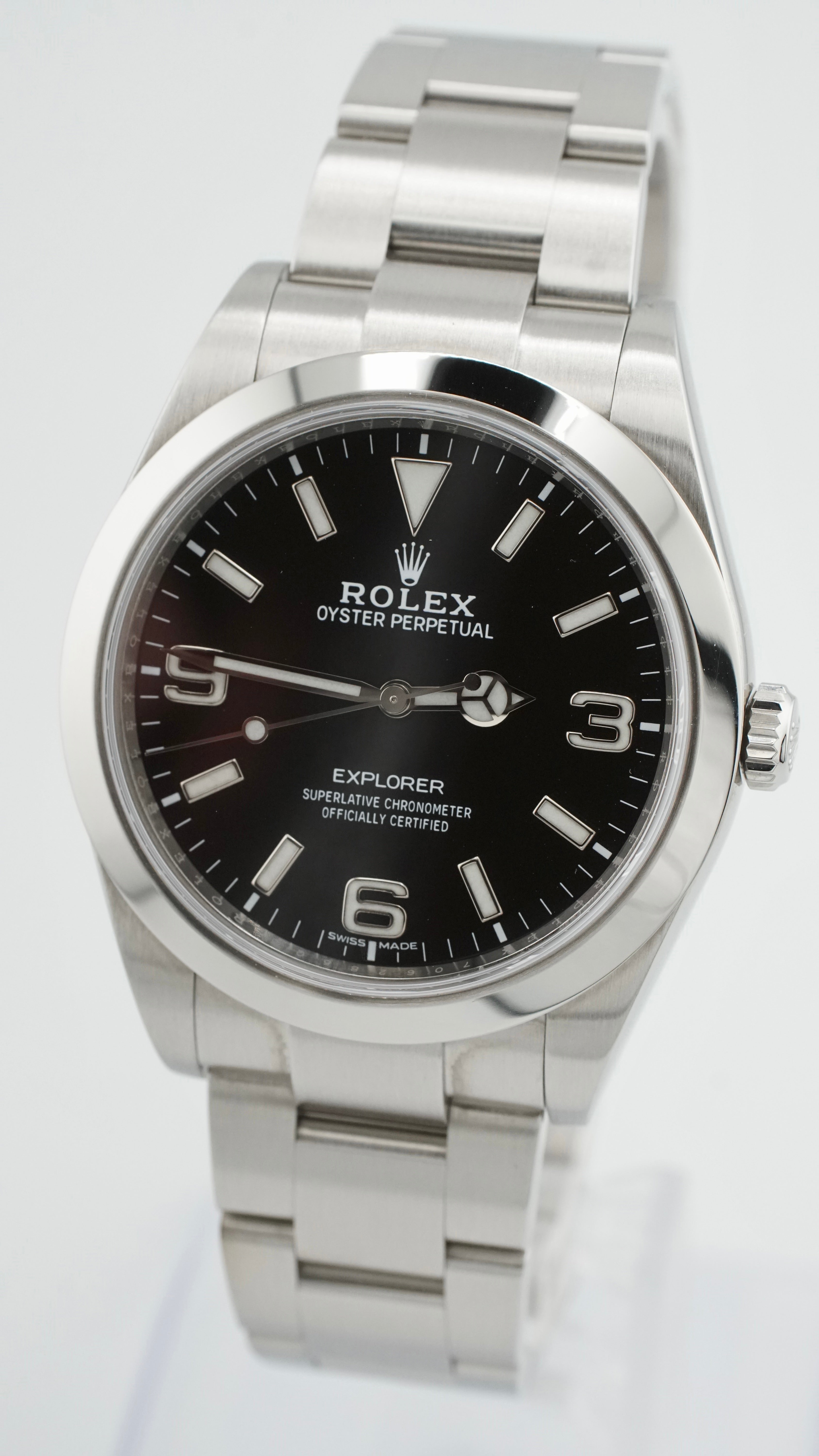 Rolex Explorer 39mm 214270 (2019 Box & Papers)