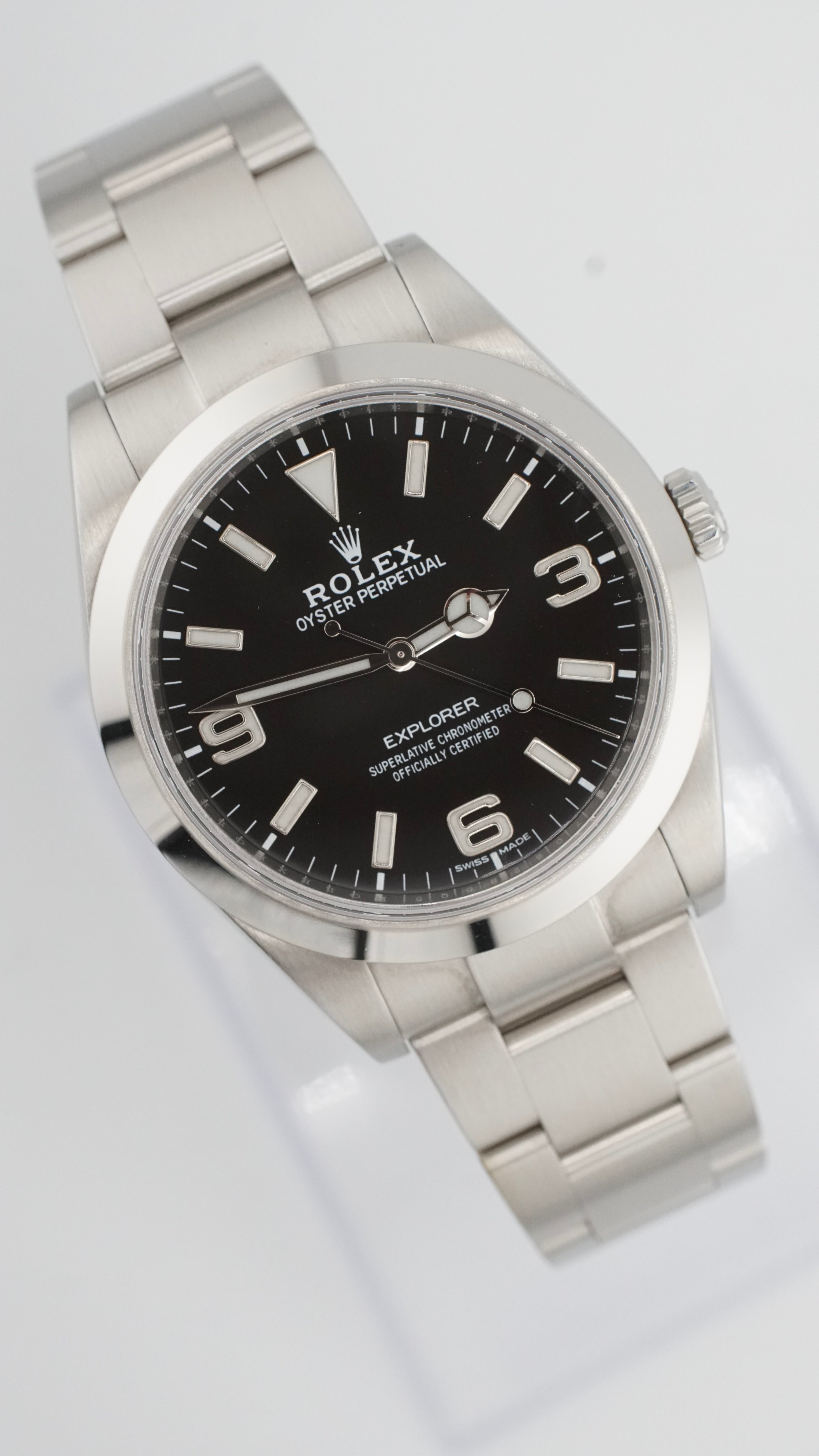 Rolex Explorer 39mm 214270 (2019 Box & Papers)