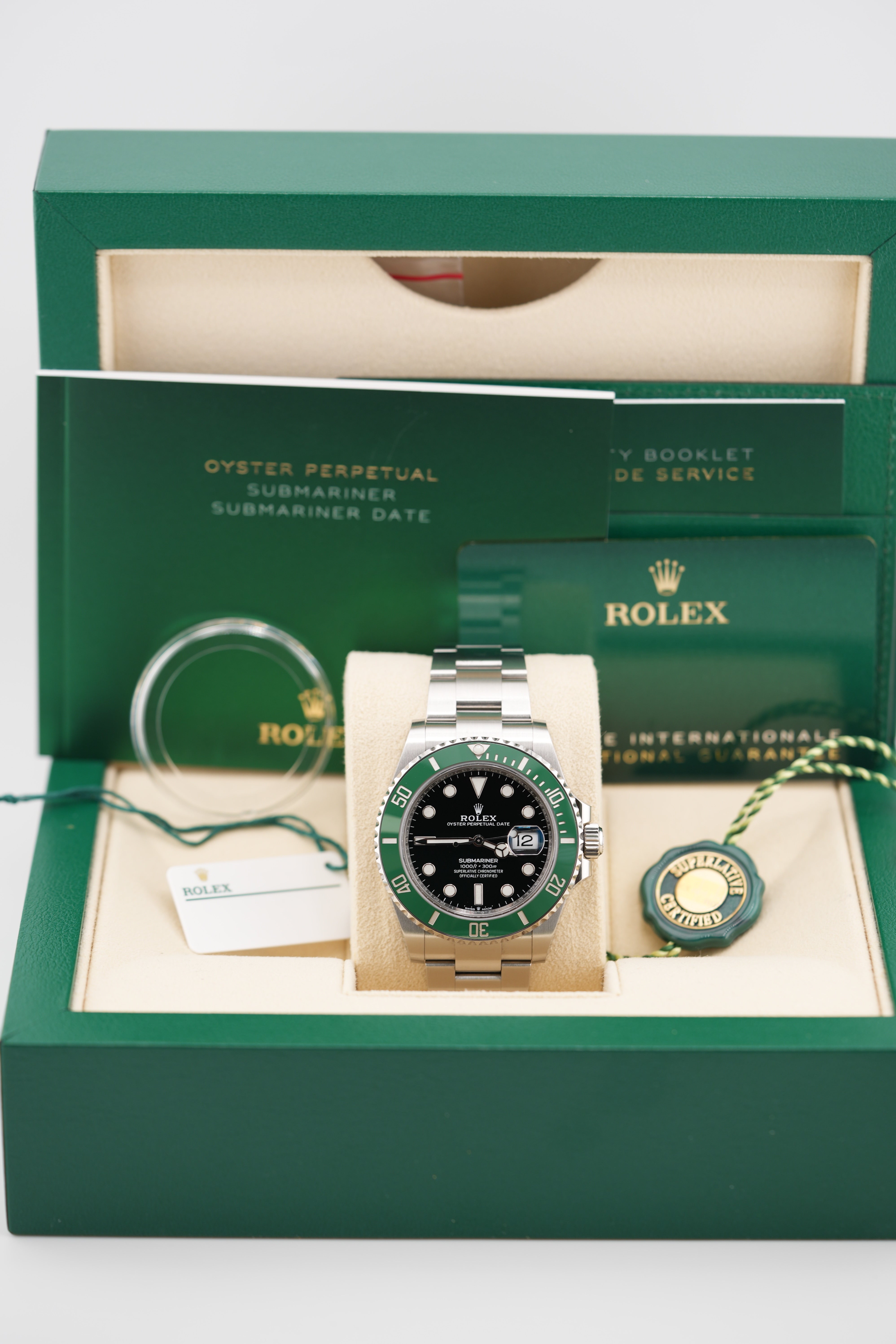 Rolex Submariner 41MM 126610LV "MK1 Starbucks" (2022 Box & Papers)
