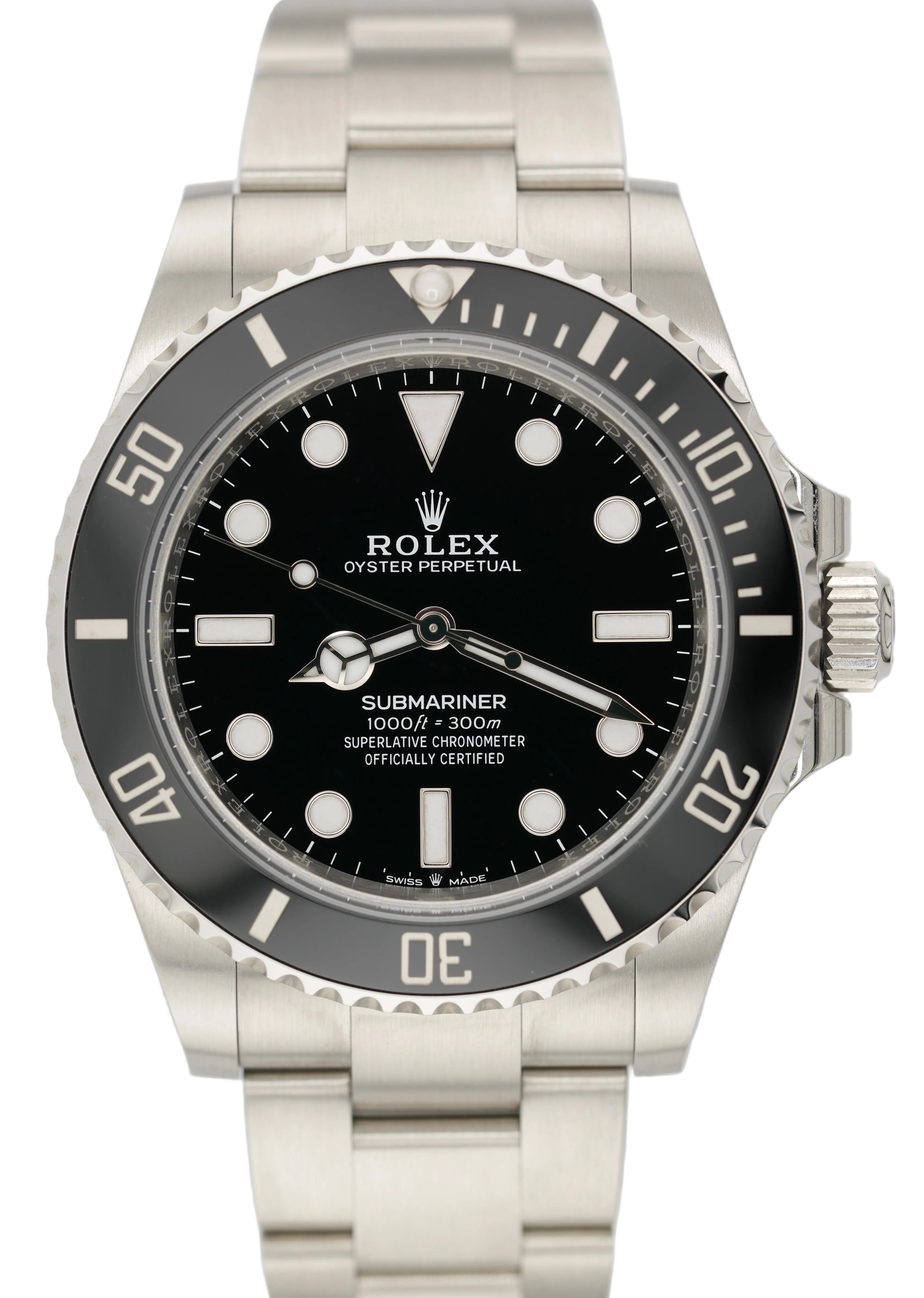 Rolex Submariner 41MM 124060 "No-date" (2025 NEW Box & Papers)