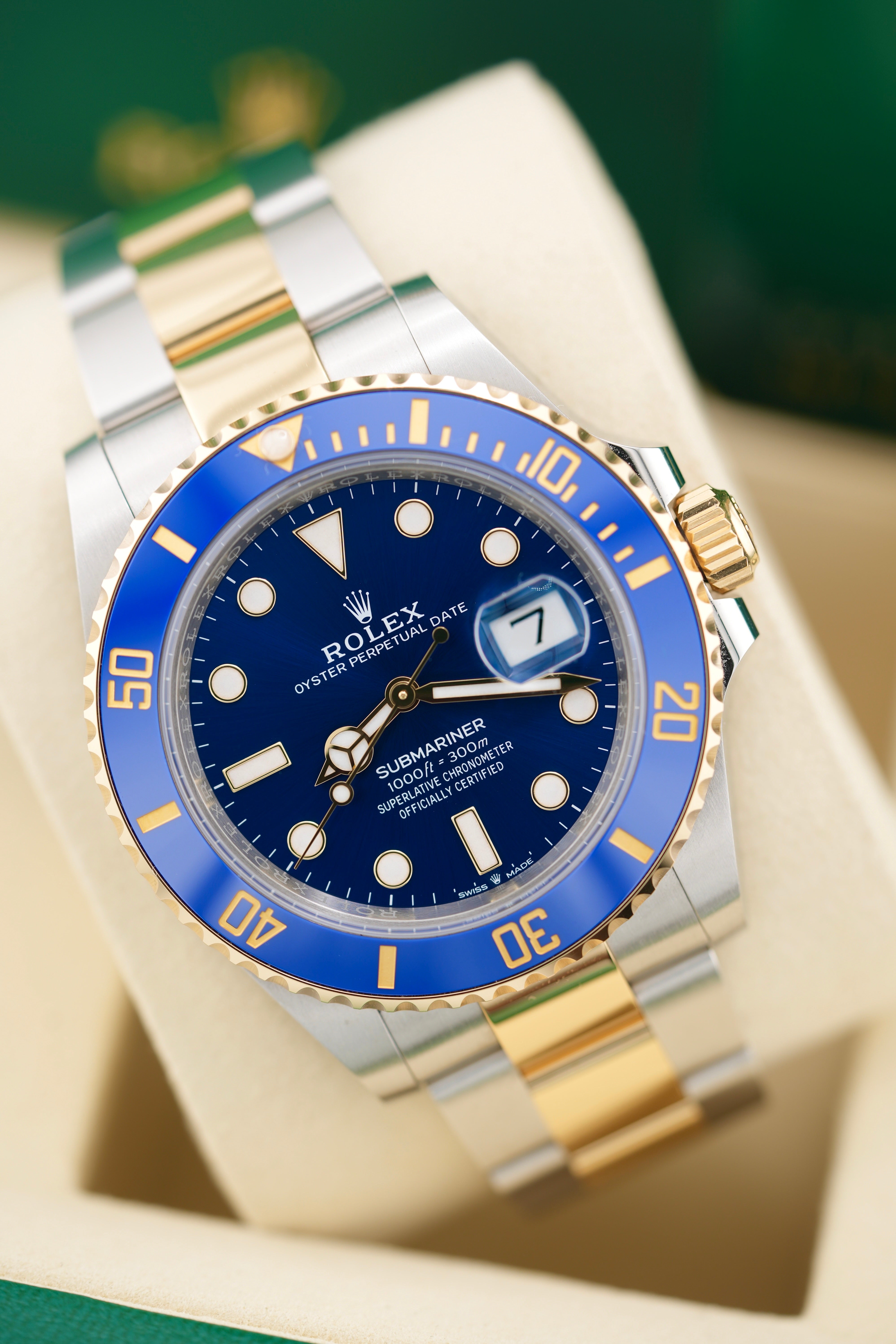 Rolex Submariner 41MM 126613LB "Bluesy" (2025 Box & Papers)