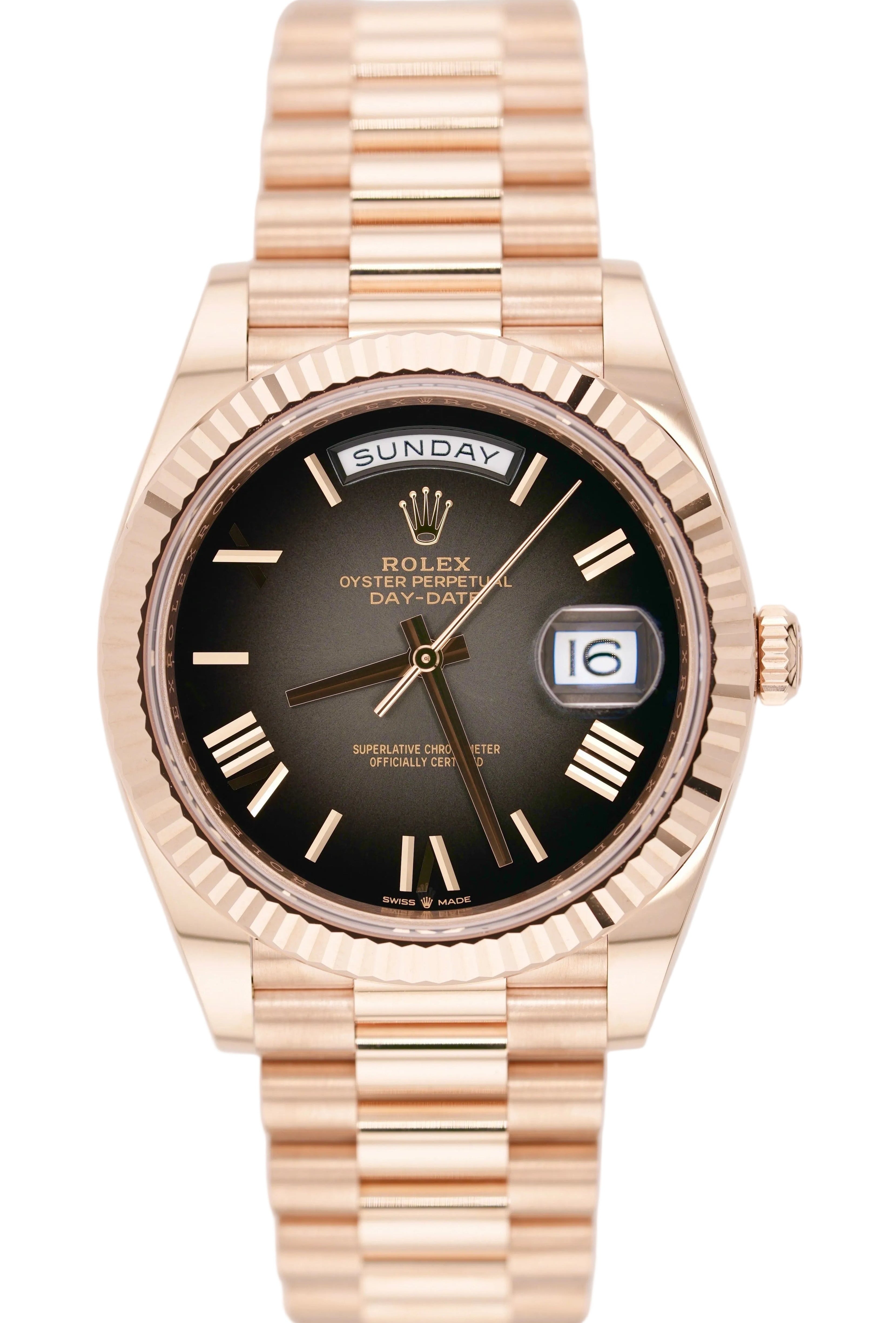 Rolex Day-date 40MM 228235 "Ombre" (2026 UNWORN Box & Papers)