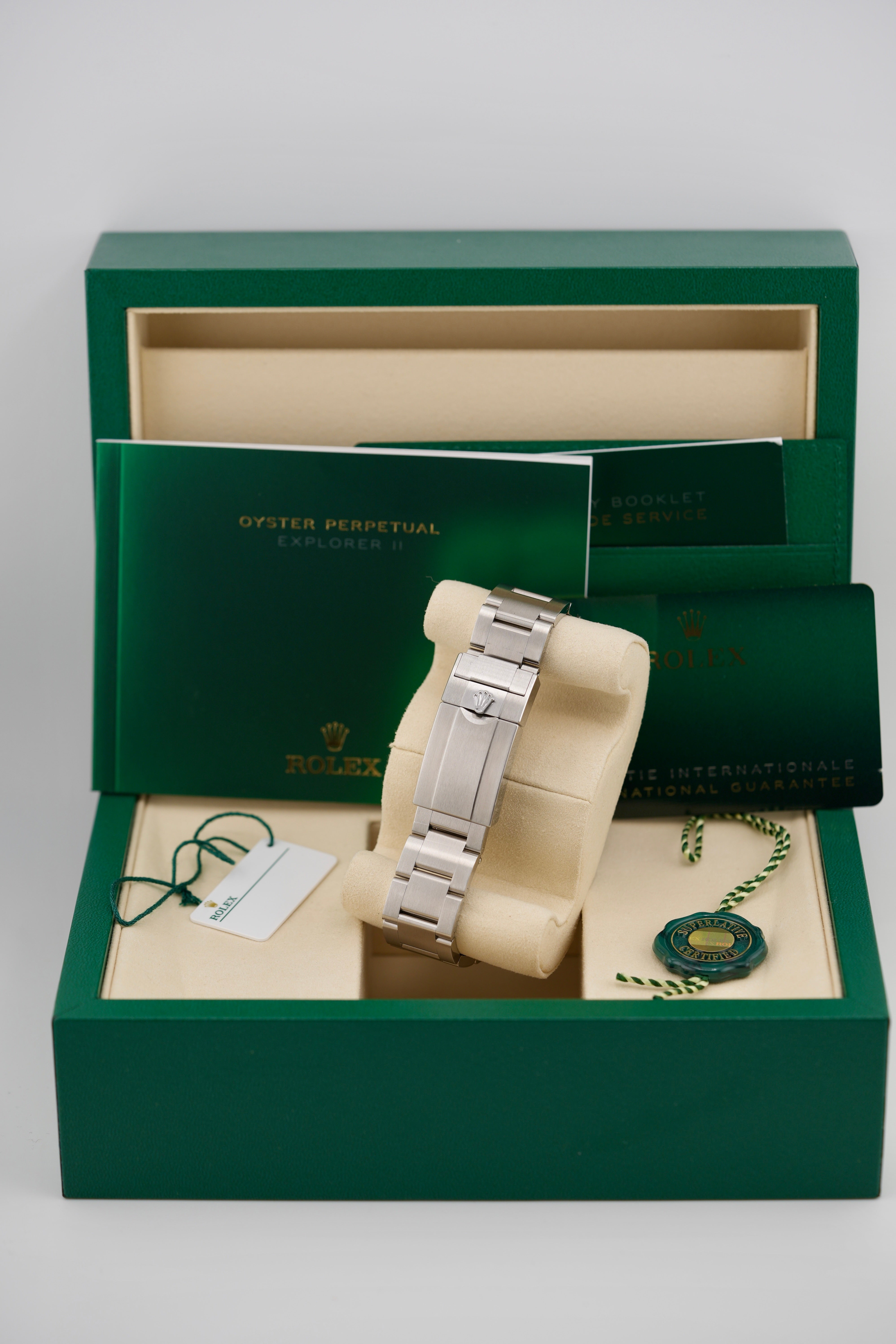 Rolex Explorer II 226570 (2026 UNWORN Box & Papers)