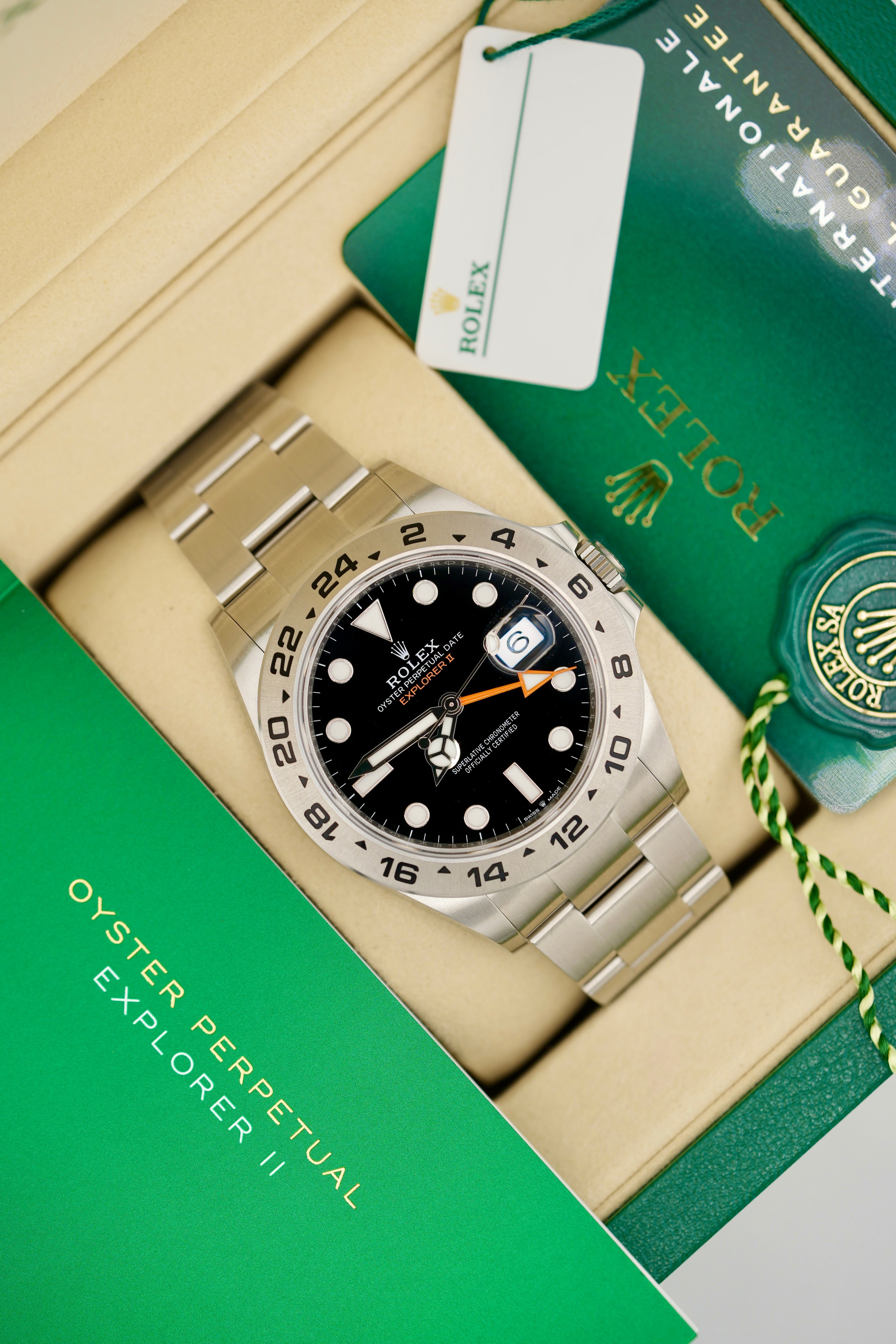 Rolex Explorer II 226570 (2026 UNWORN Box & Papers)