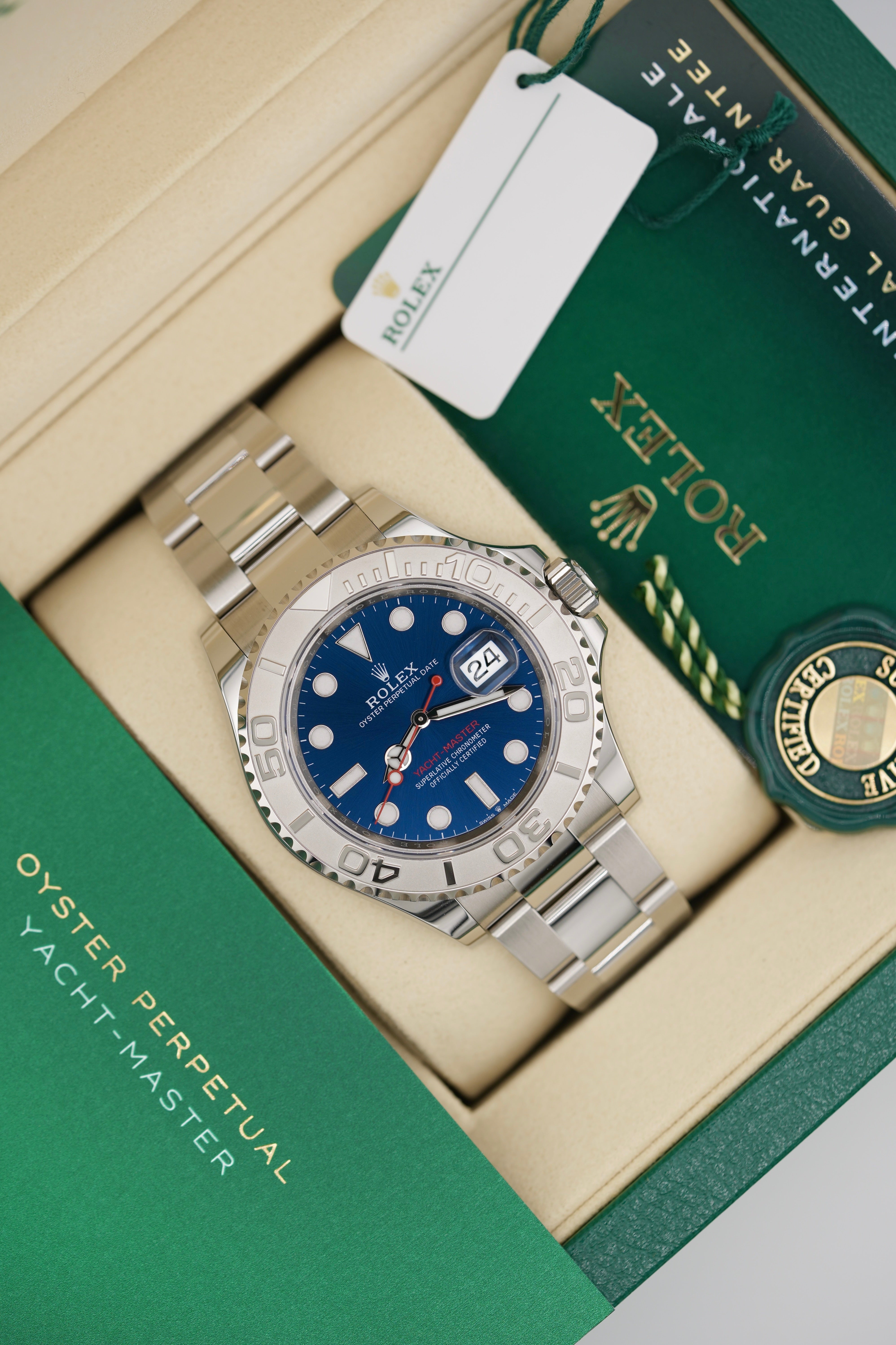 Rolex Yacht-master 126622 "Captain America" (2026 UNWORN Box & Papers)