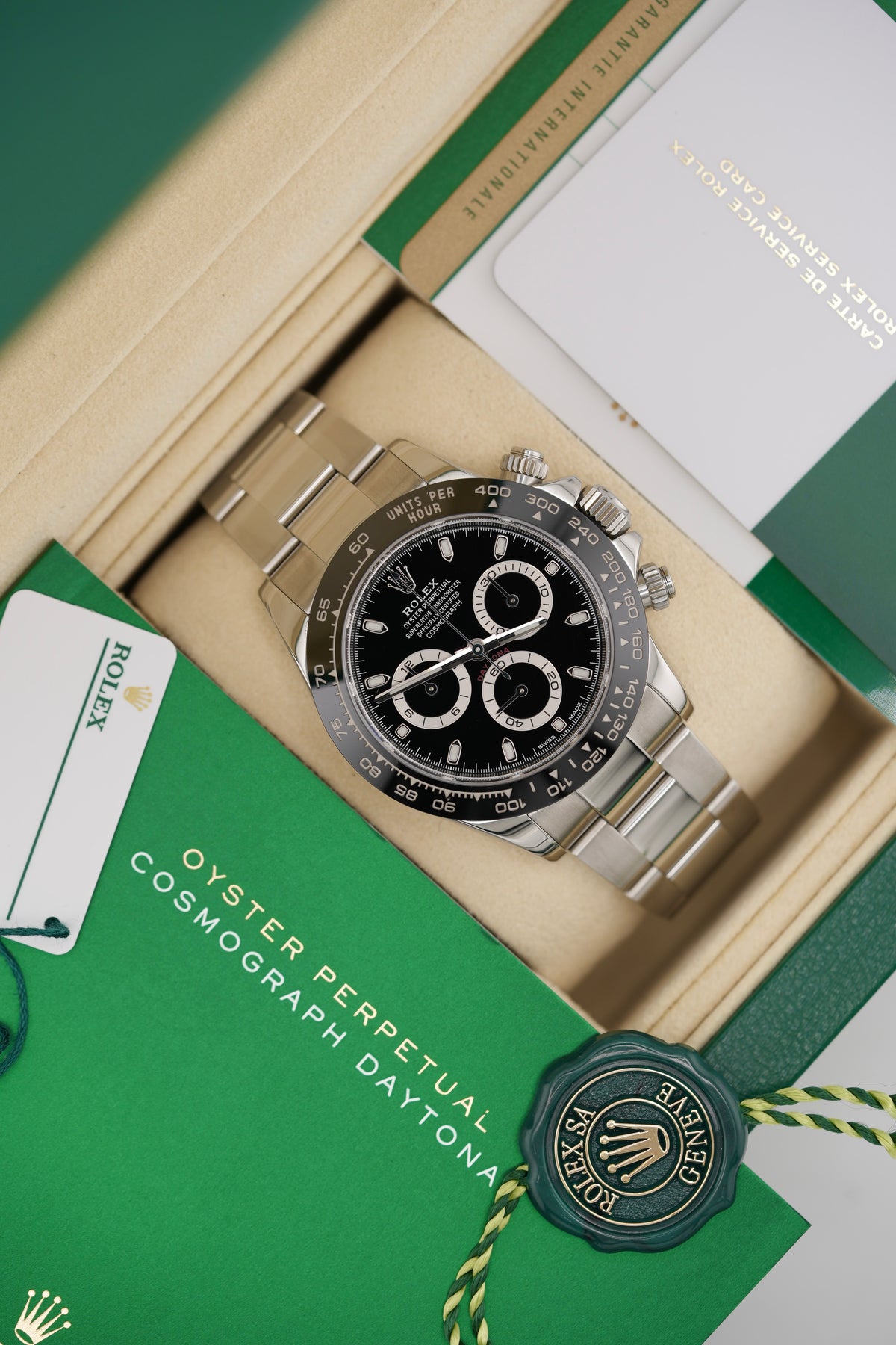 Rolex Daytona 116500LN "Black" (2026 RSC + 2017 Box & Papers)