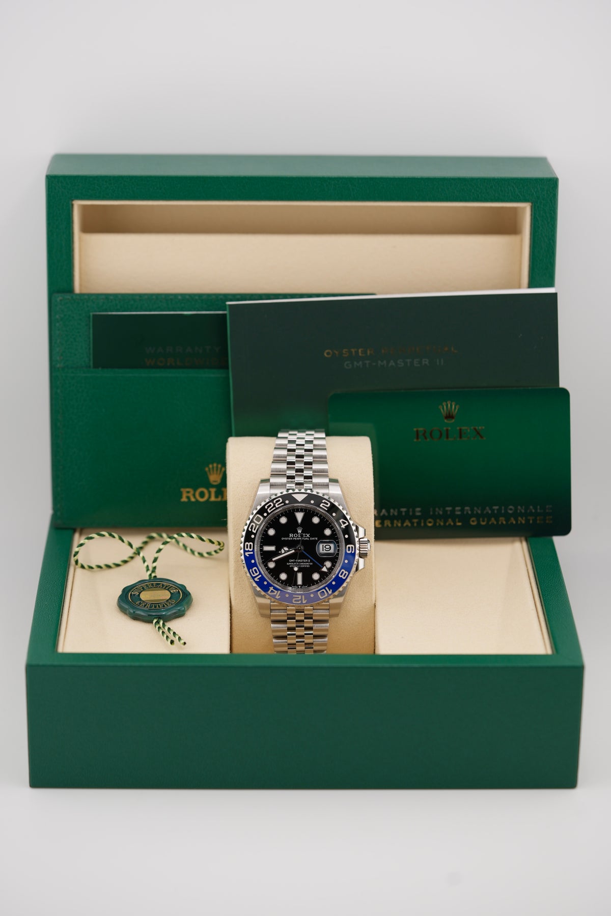 Rolex GMT Master II 126710BLNR "Batgirl" (2026 Box & Papers)