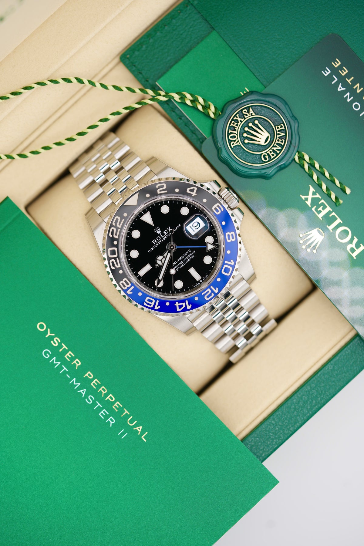 Rolex GMT Master II 126710BLNR "Batgirl" (2026 Box & Papers)