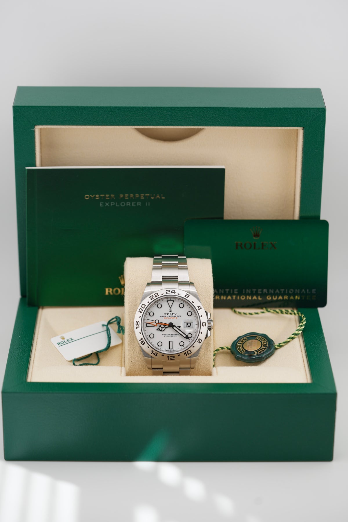 Rolex Explorer II 226570 "Polar" (2023 Box & Papers)