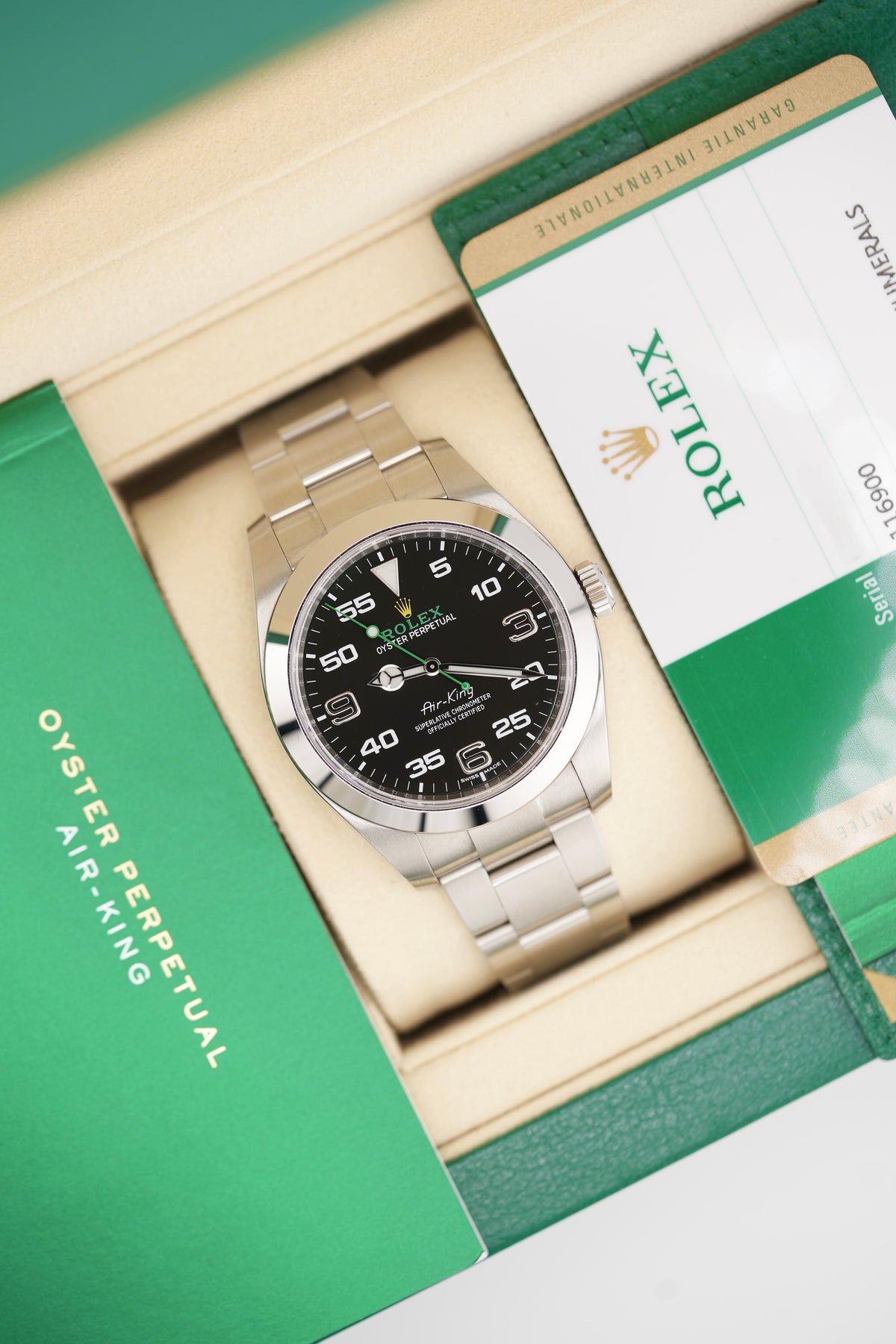 Rolex Airking 40MM 116900 (2020 Box & Papers)