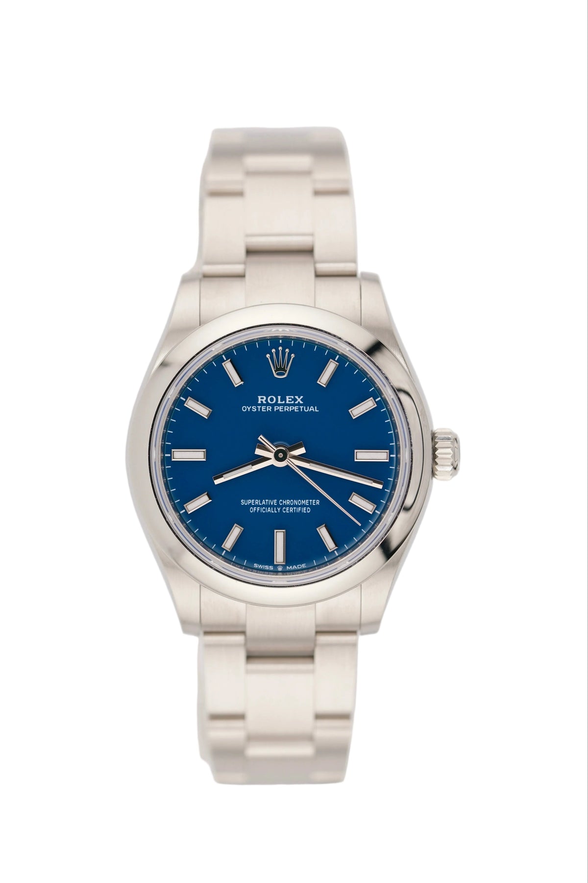 Rolex Oyster Perpetual 31MM 277200 "Matte Blue" (2026 UNWORN Box & Papers)