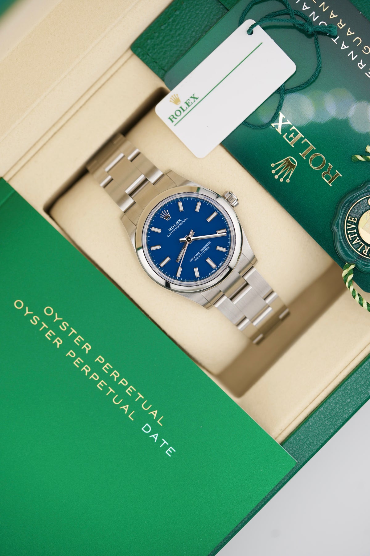 Rolex Oyster Perpetual 31MM 277200 "Matte Blue" (2026 UNWORN Box & Papers)