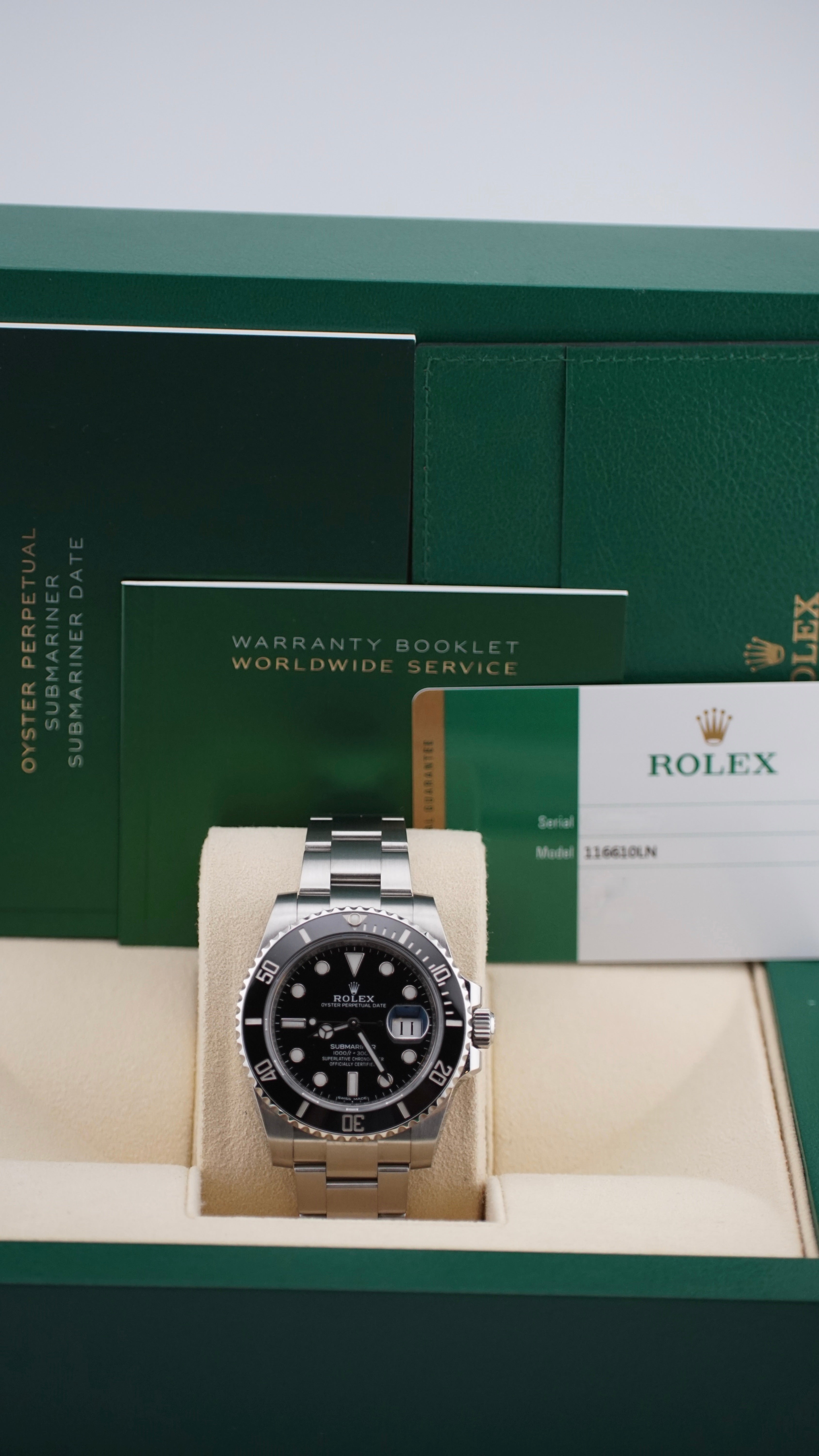 Rolex Submariner 40MM 116610LN (BOX & PAPERS)