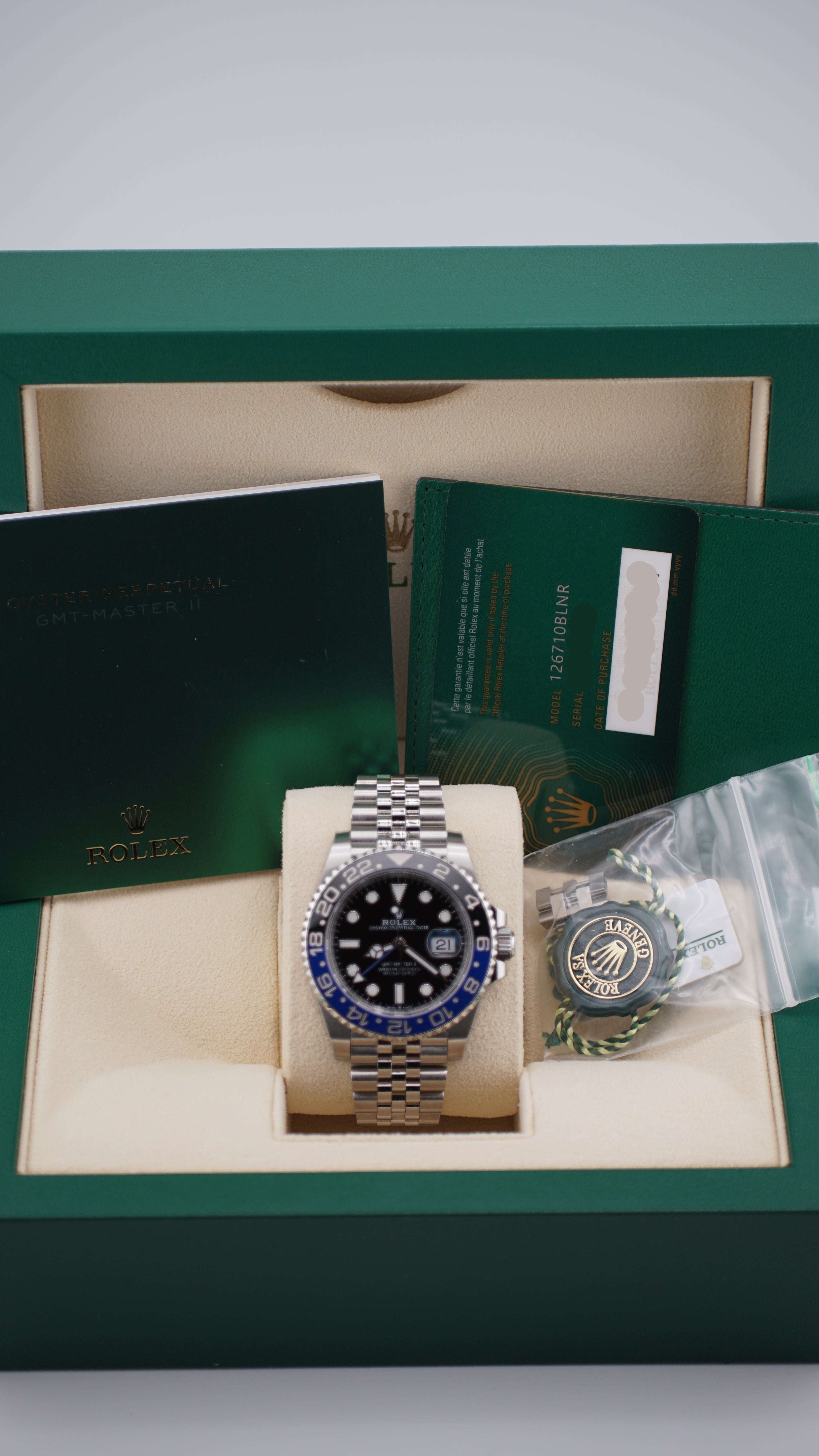 Rolex GMT Master II 126710BLNR (Box & Papers 2024)