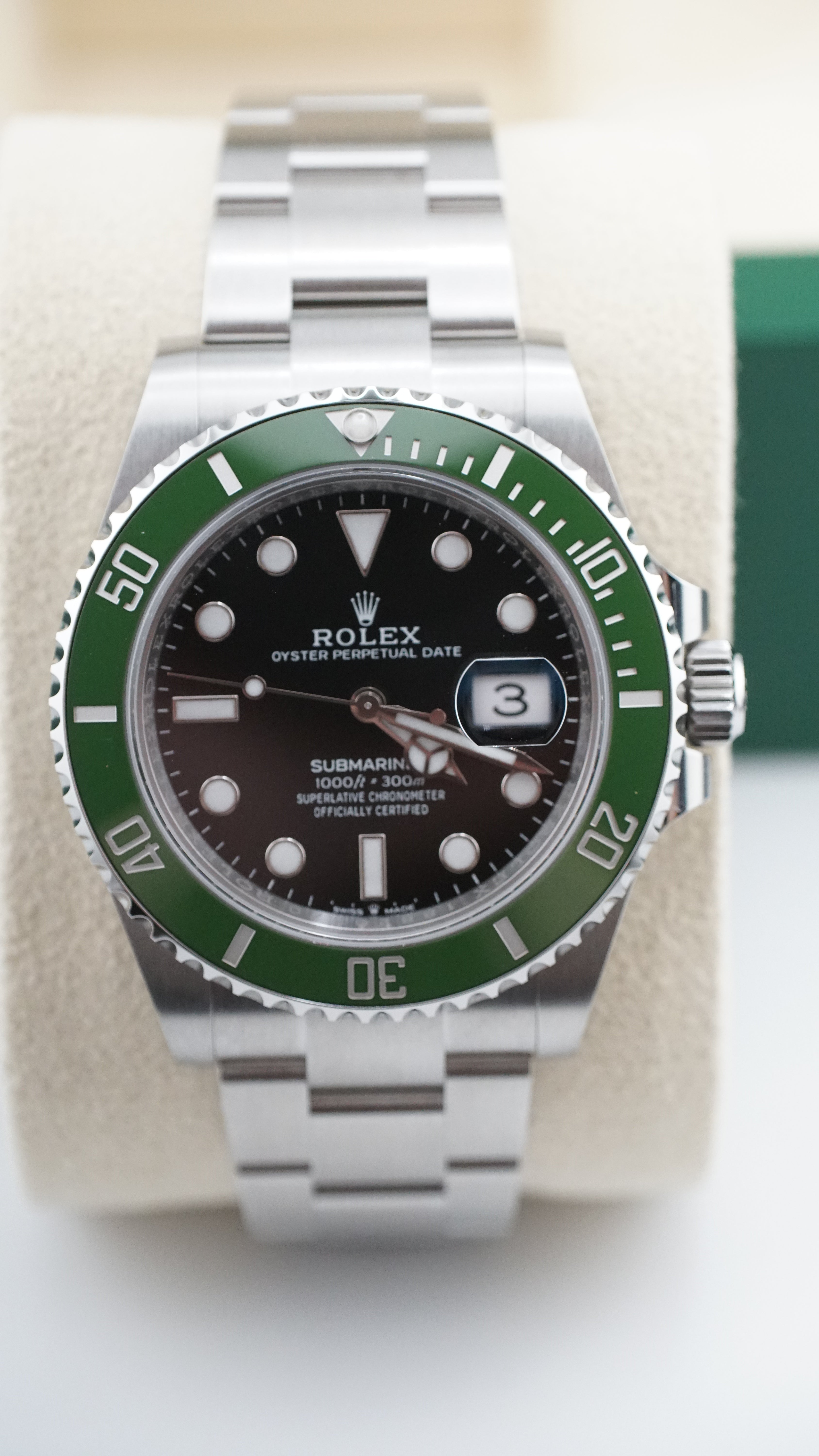 Rolex Submariner 126610LV "Starbucks" (2024 Box & Papers)