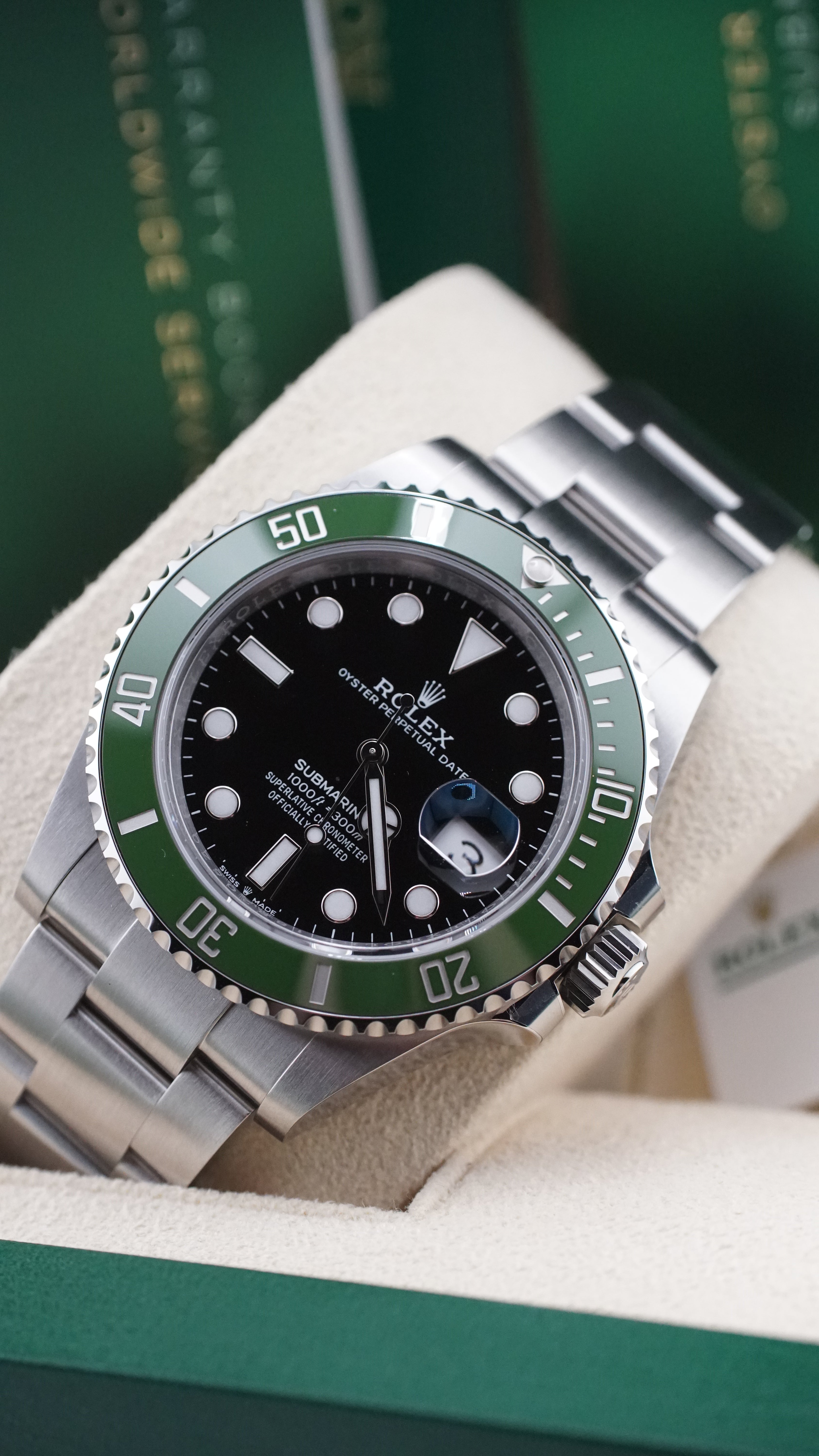 Rolex Submariner 126610LV "Starbucks" (Box & Papers 2025)