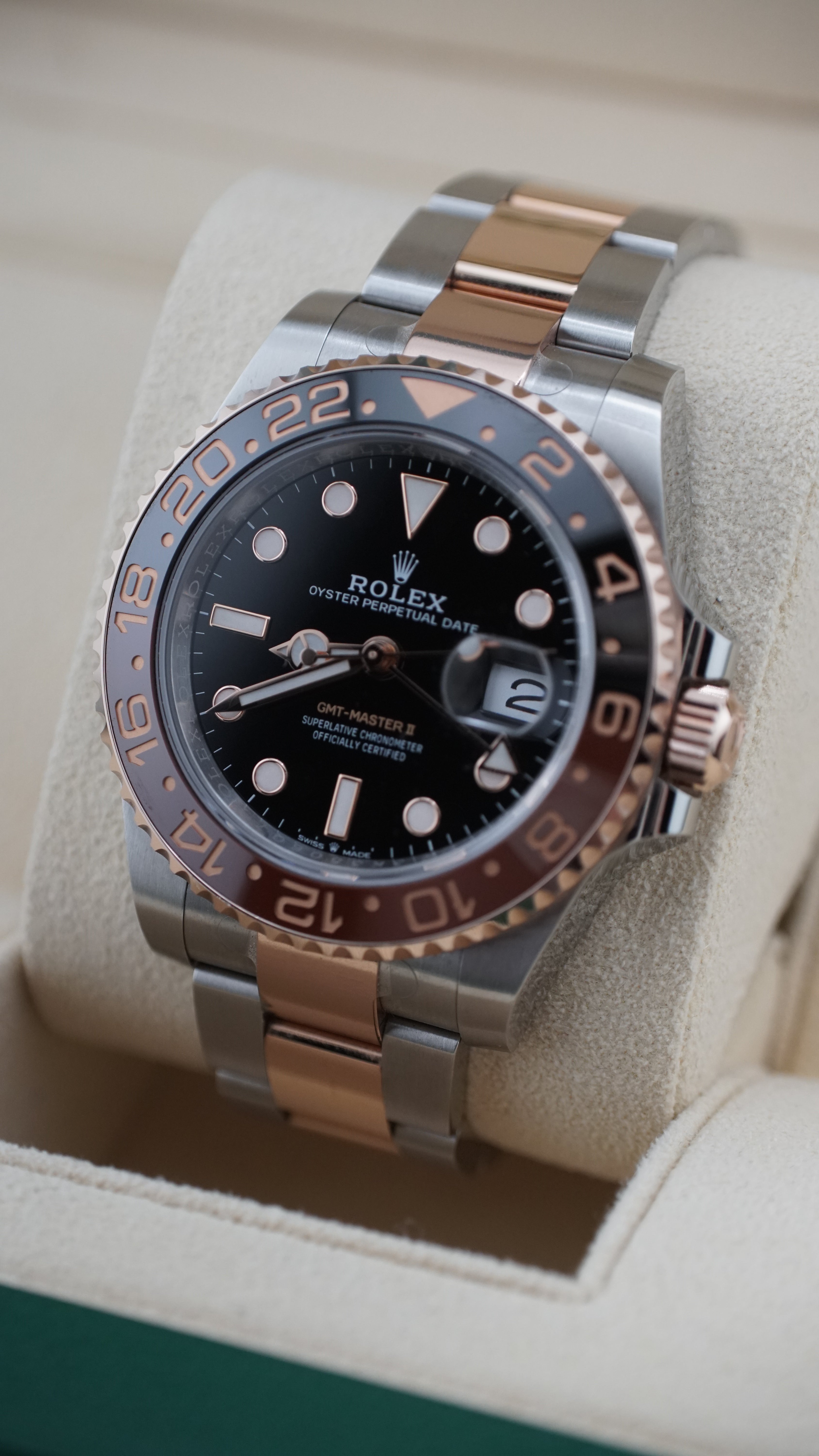 Rolex GMT Master II 126711CHNR Rootbeer (2024 Box & Papers)