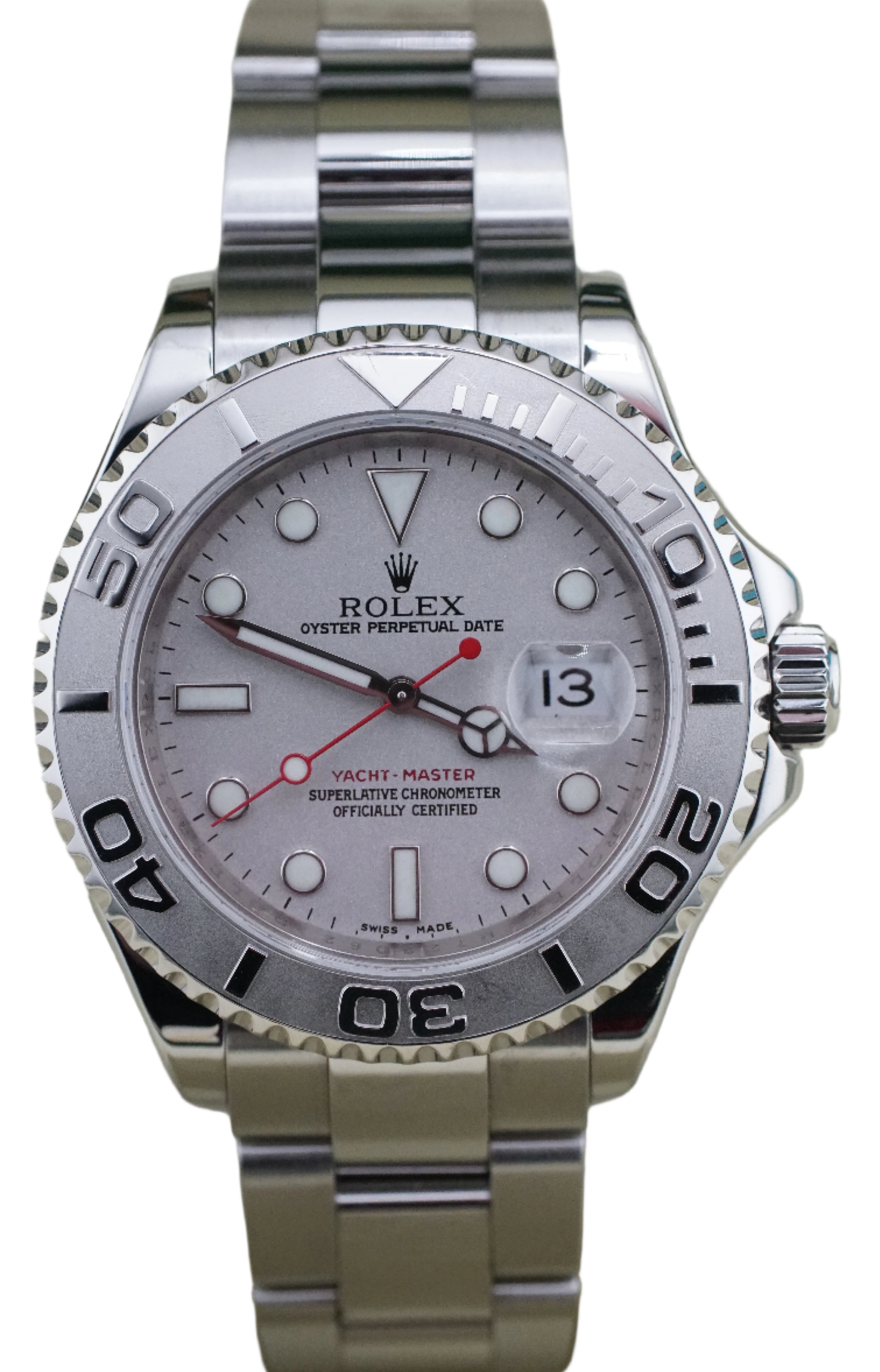 Rolex Yacht-master 16622 Platinum (2008 Box & Papers)