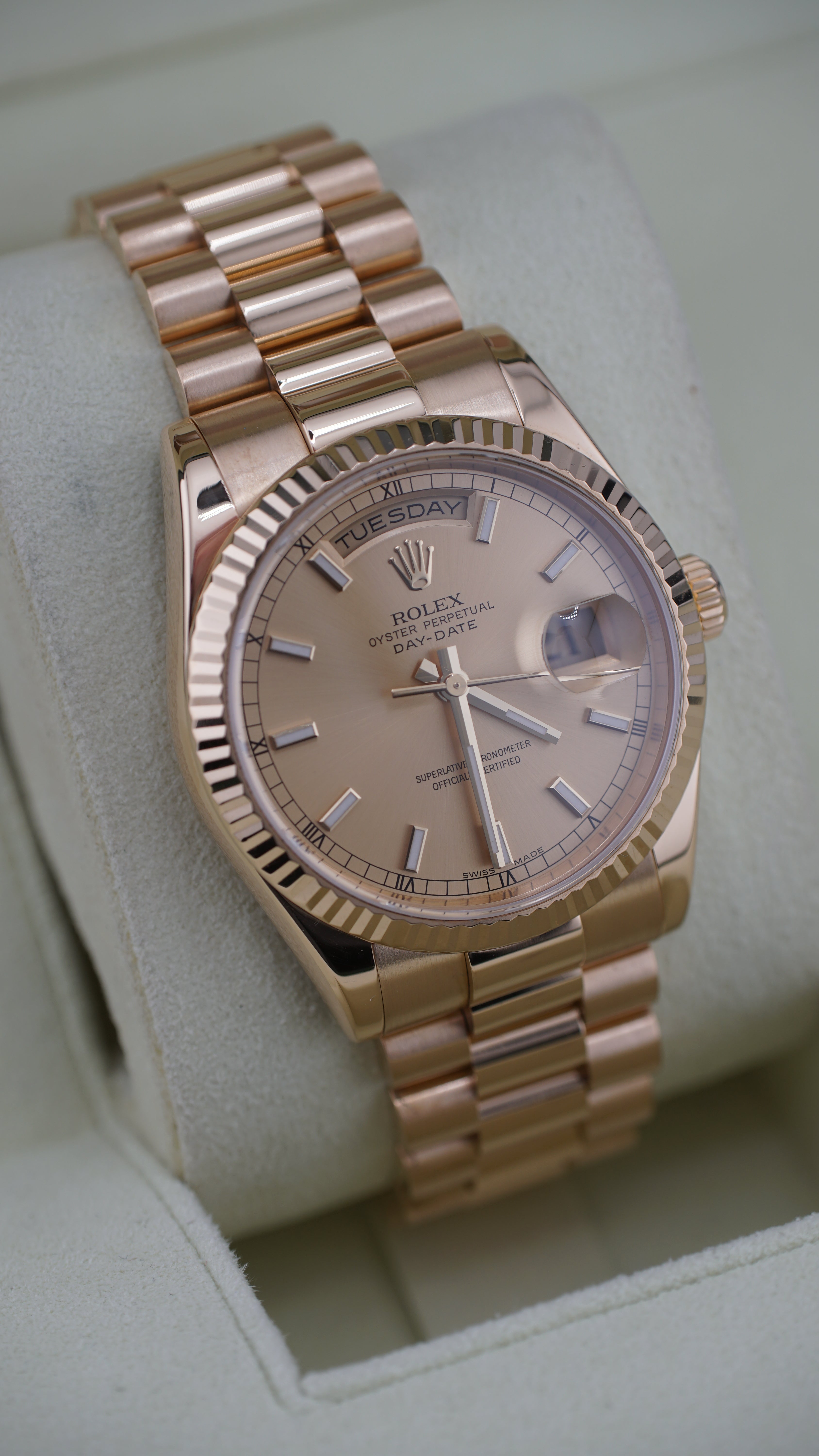 Rolex Day-date 118238 (Box & Papers)