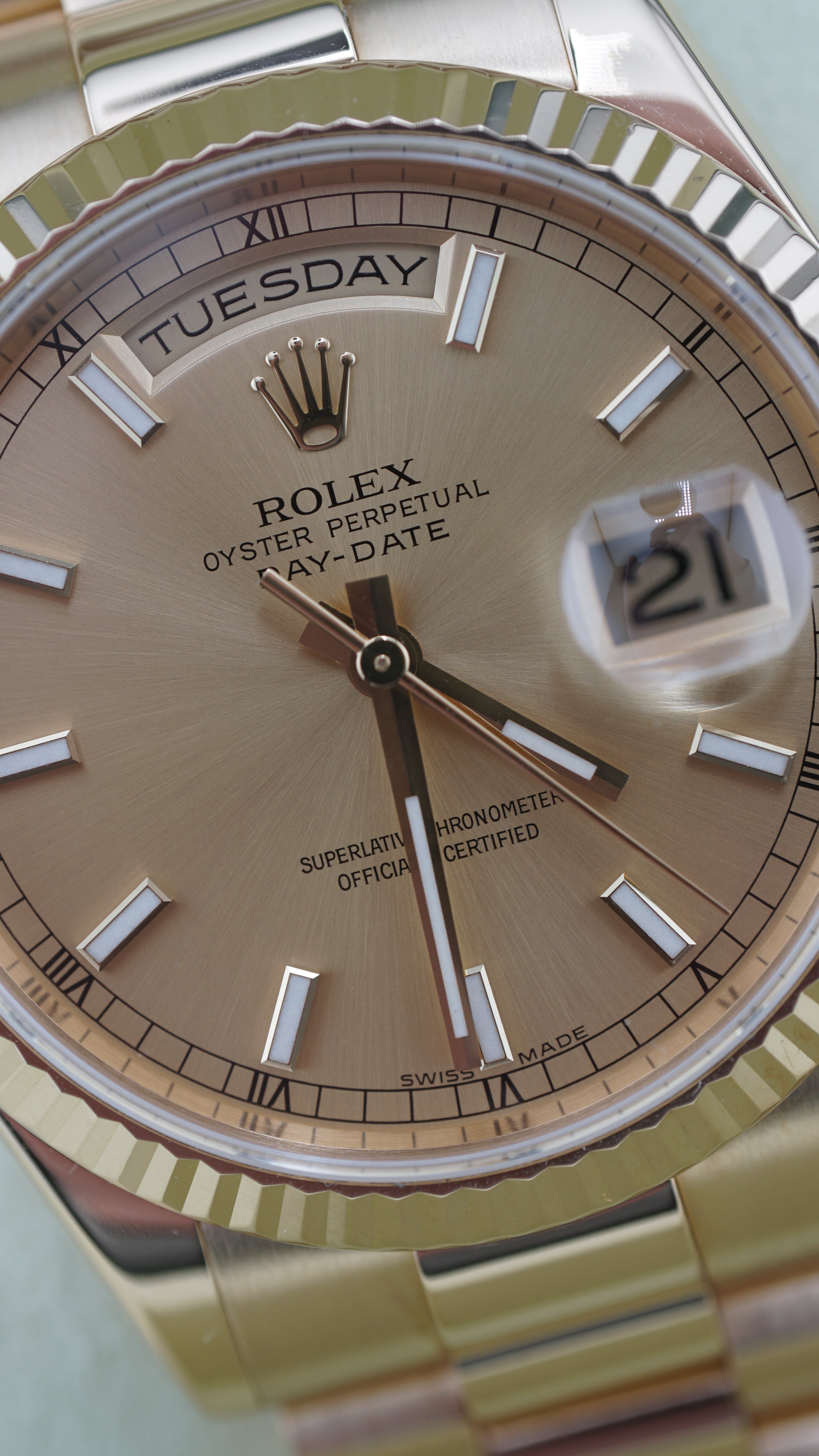 Rolex Day-date 118238 (Box & Papers)