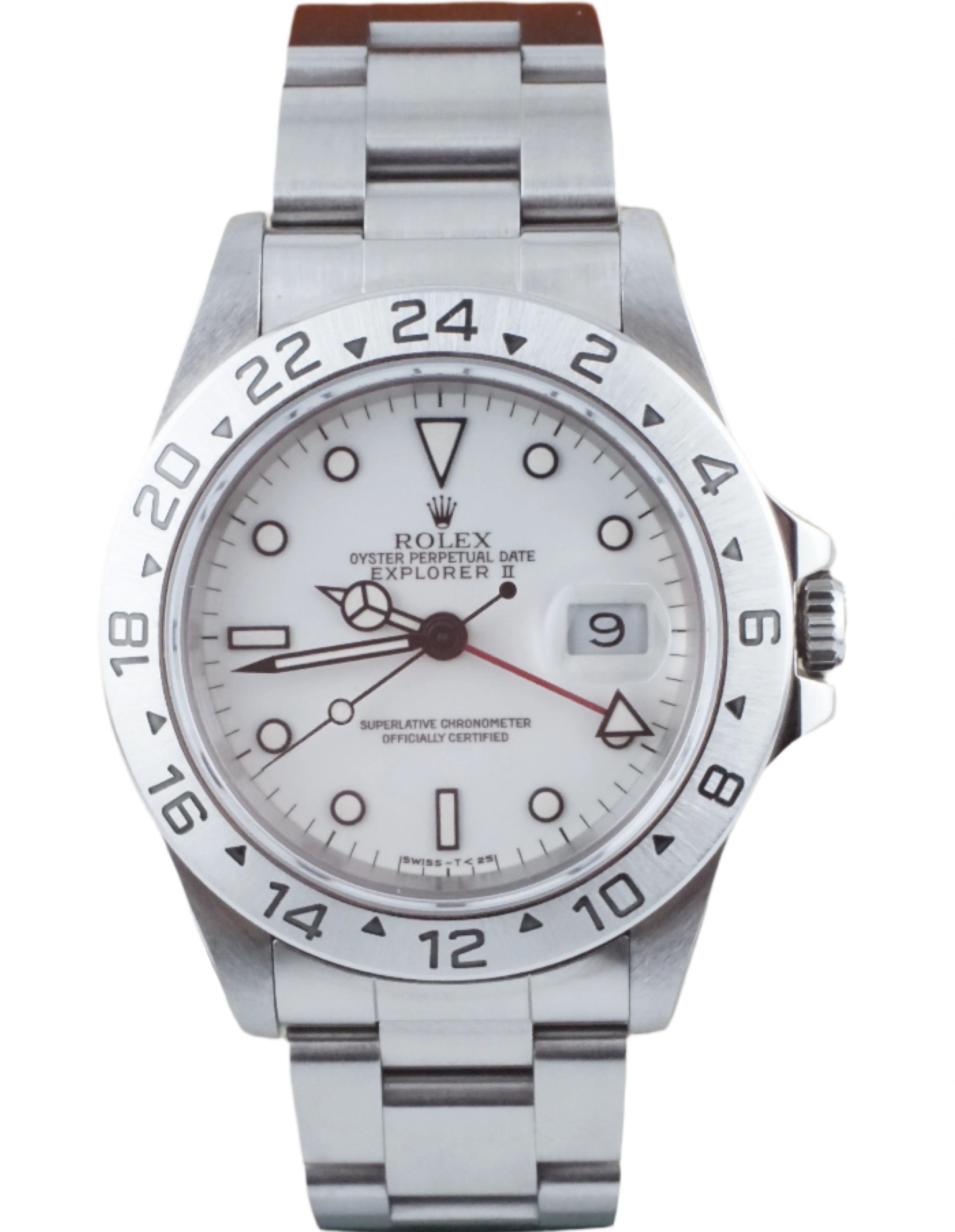 Rolex Explorer II 16570 "Cream Polar" (Watch & Box 1997)