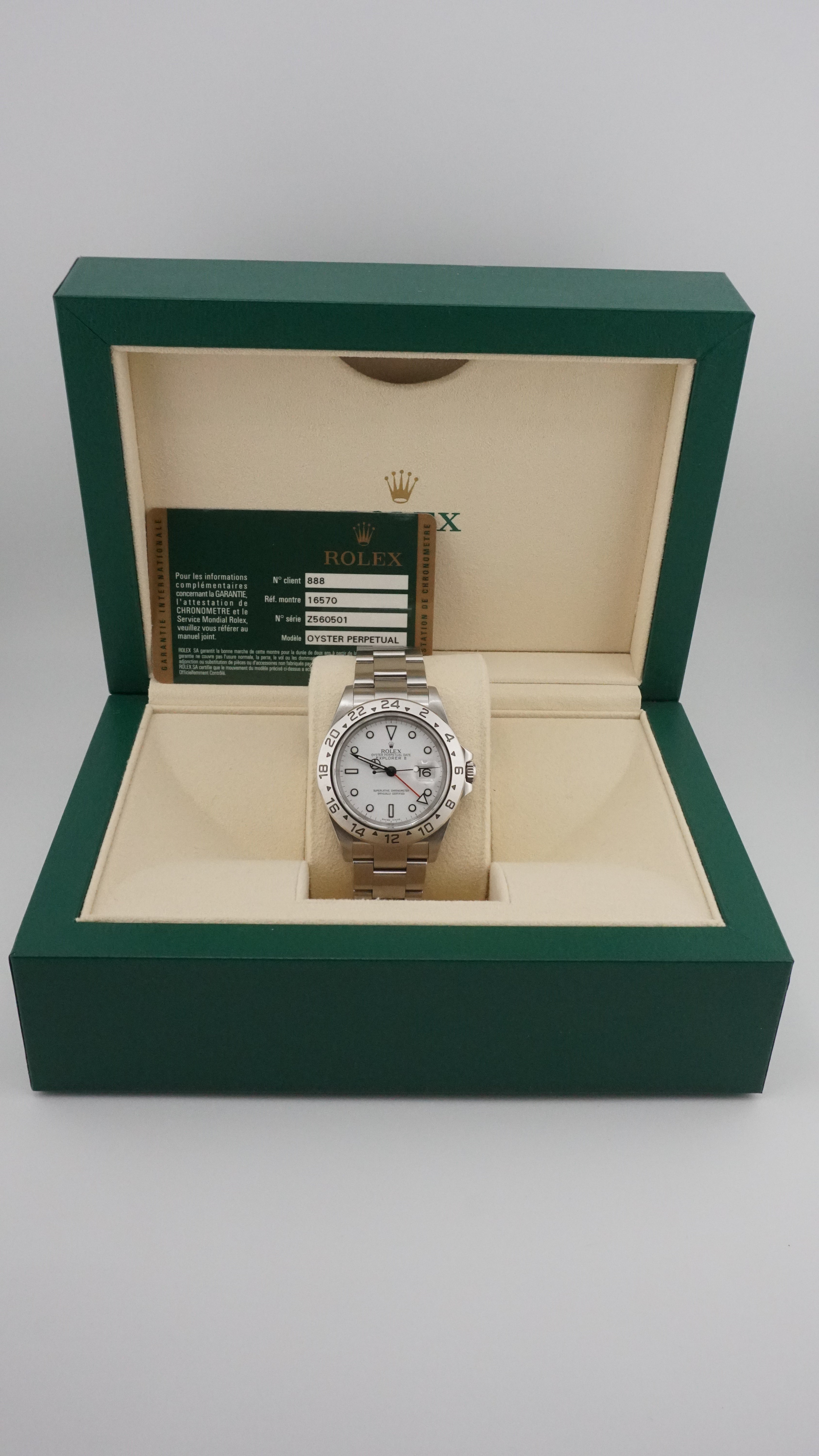 Rolex Explorer 16570 "Polar" (2008 Box & Papers)