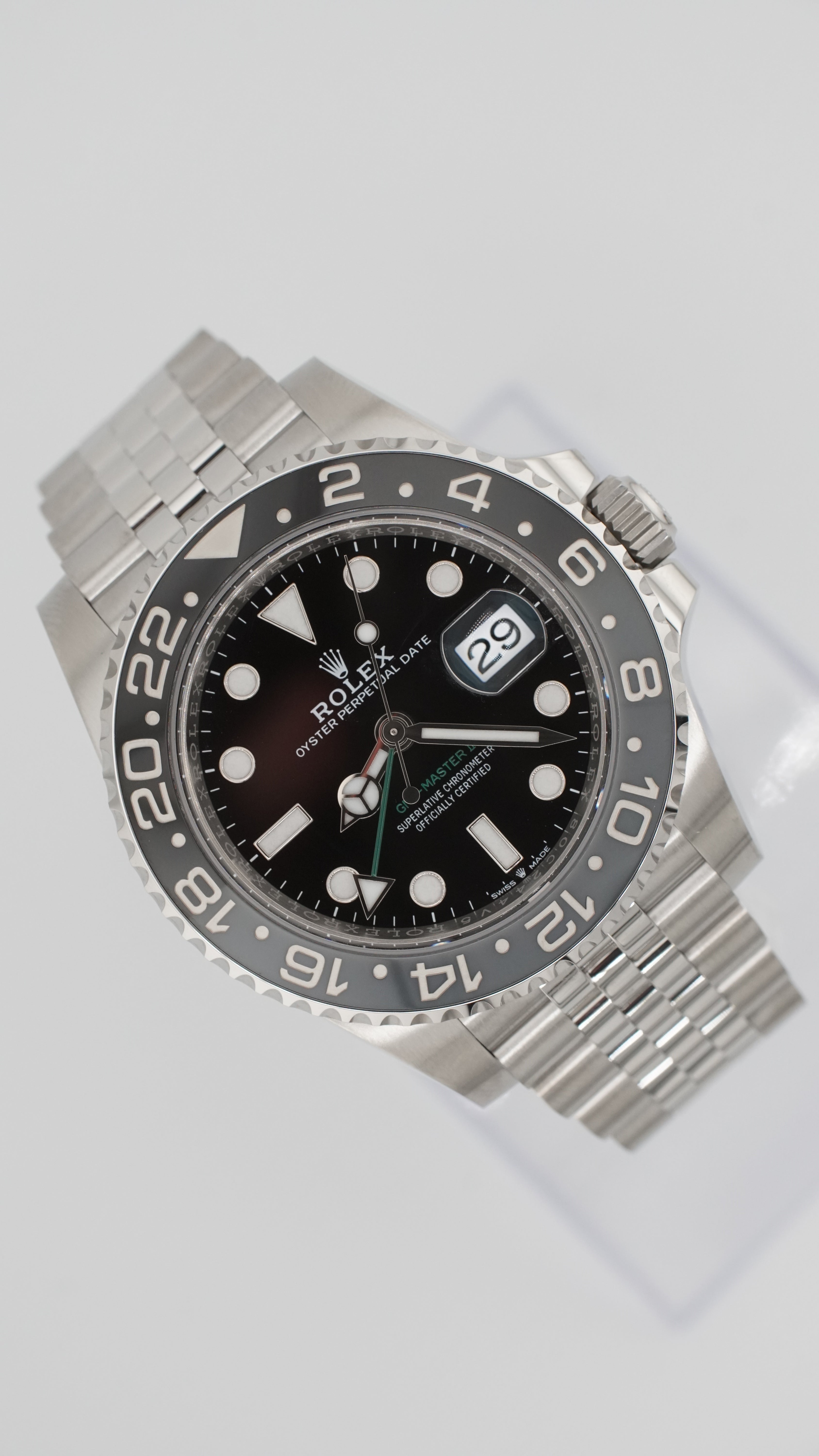 Rolex GMT Master 126710GRNR "Bruce Wayne" (2025 NEW Box & Papers)