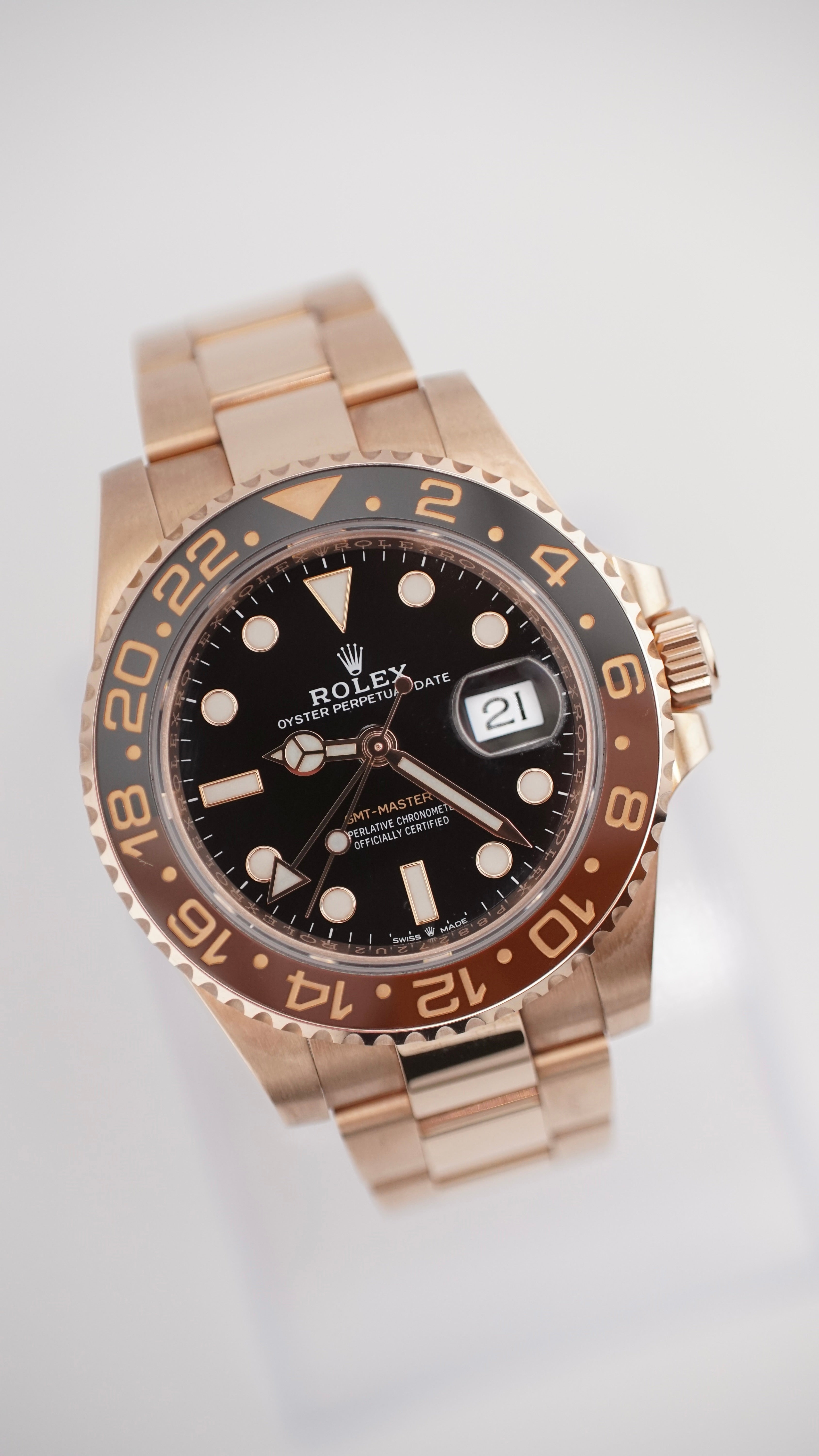 Rolex GMT Master II 126715CHNR (2020 Box & Papers)