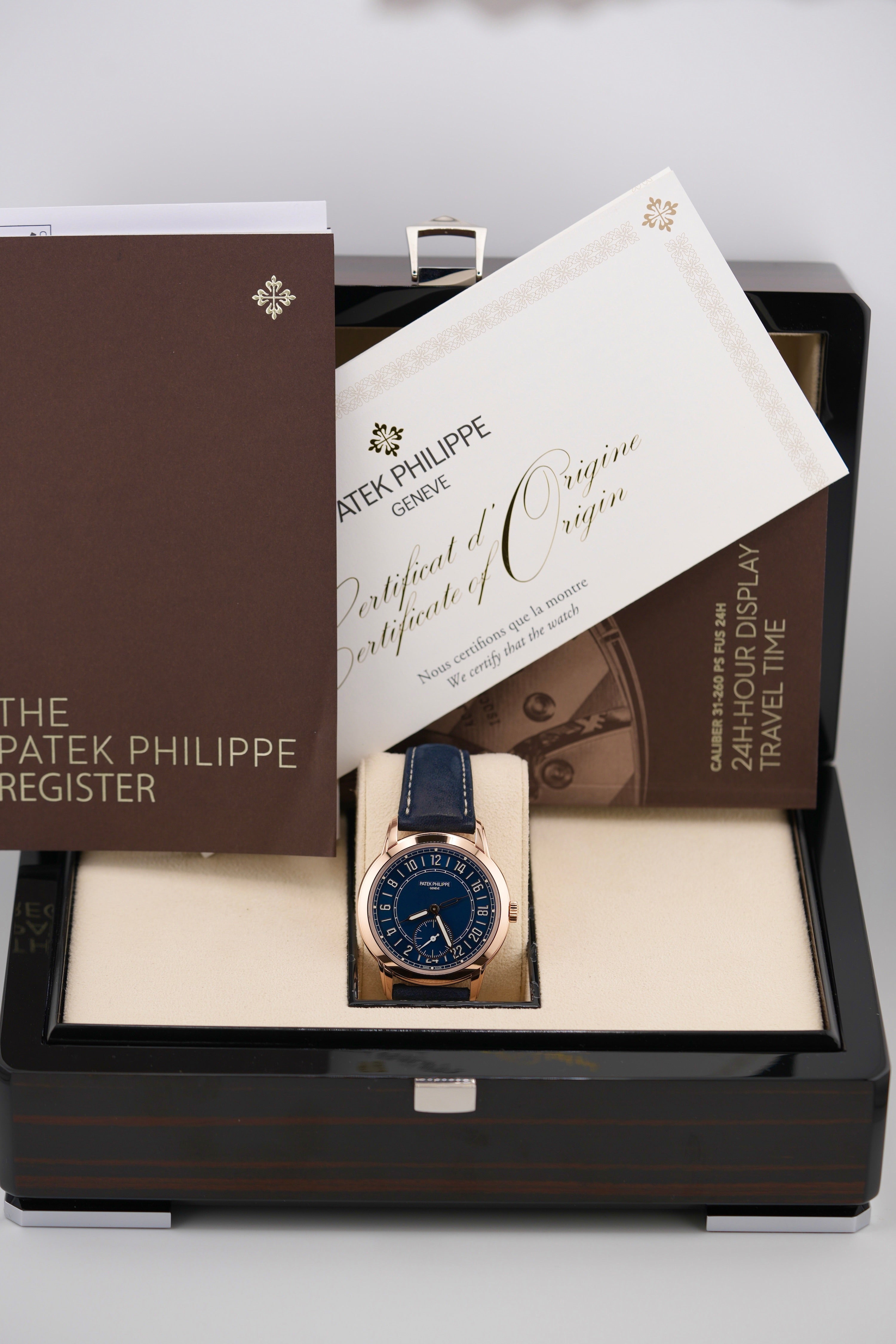 Patek Philippe Travel Time 5224R (UNWORN Box & Papers)