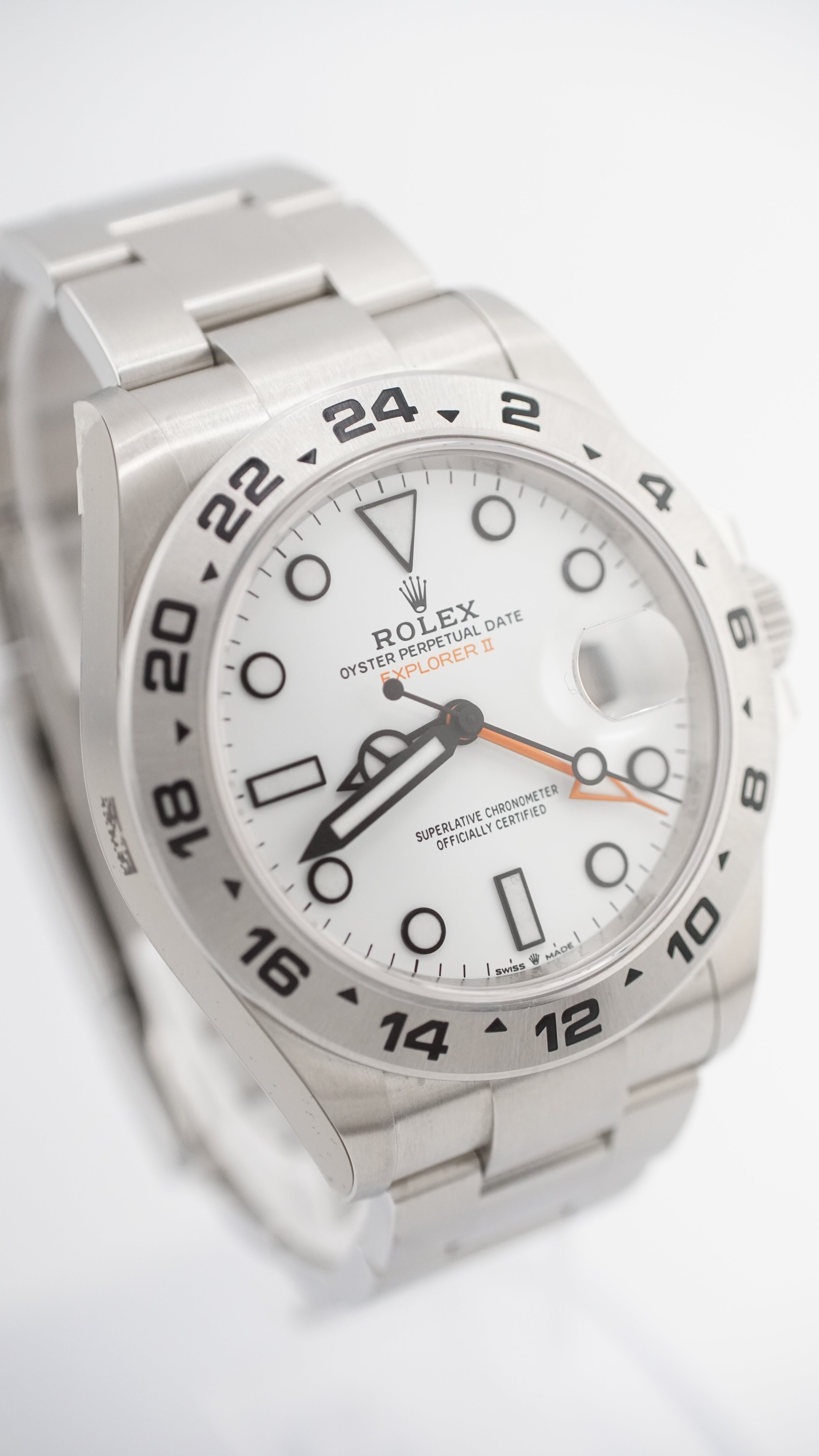 Rolex Explorer II "Polar" (2021 NOS WITH STICKERS Box & Papers)