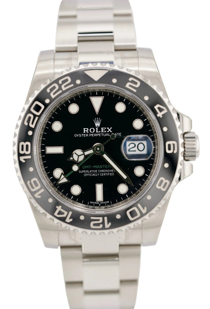 Rolex GMT Master II 116710LN "Green Arrow" (2020 NEW FULL STICKERS - Box & Papers)