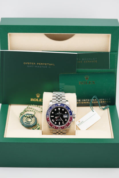 Rolex GMT Master II 126710BLRO "Pepsi" (UNWORN 2020 Box & Papers)