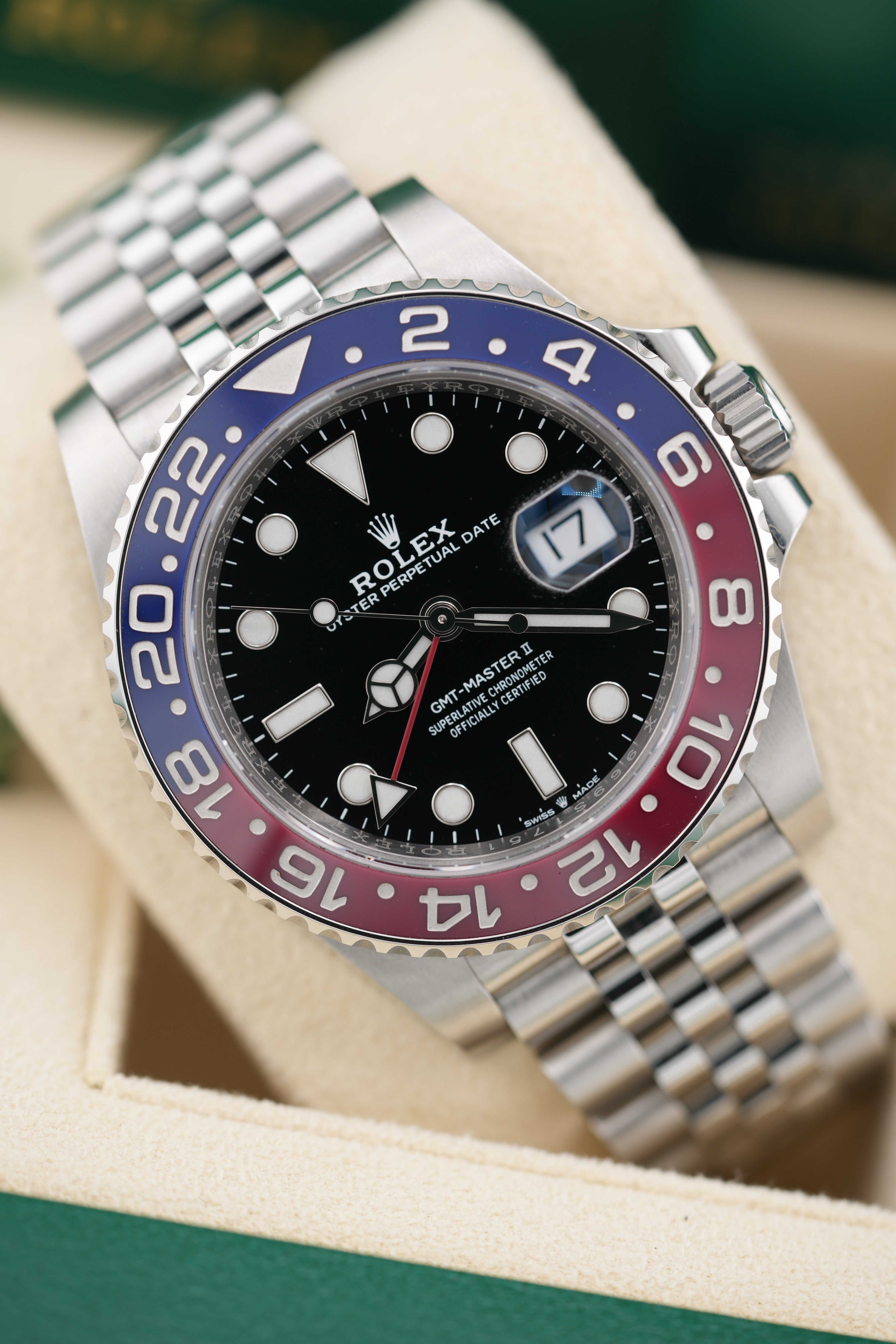 Rolex GMT Master II 126710BLRO "Pepsi" (UNWORN 2020 Box & Papers)