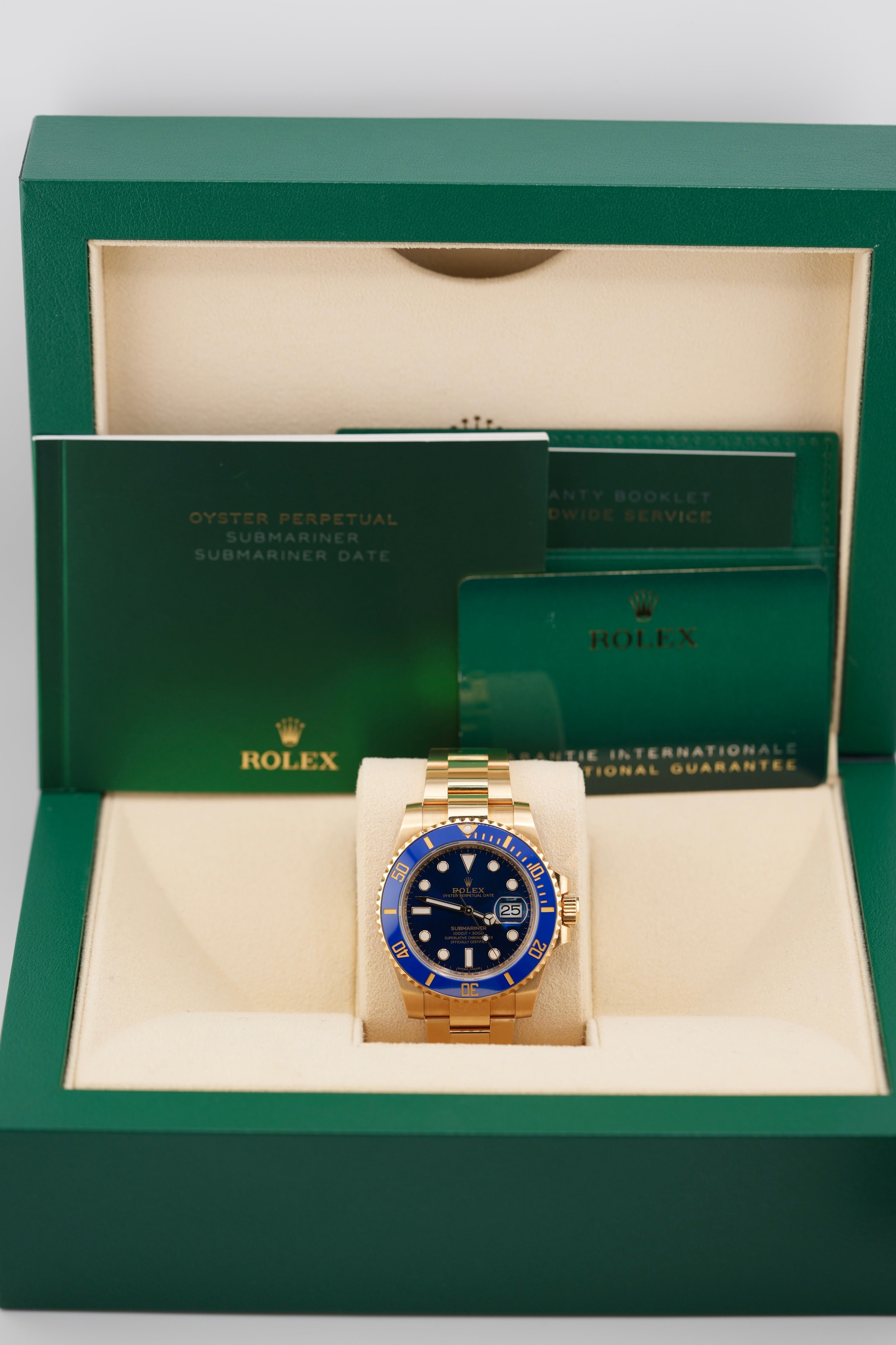 Rolex Submariner 116618LB "Bluesy" (2021 Box & Papers)