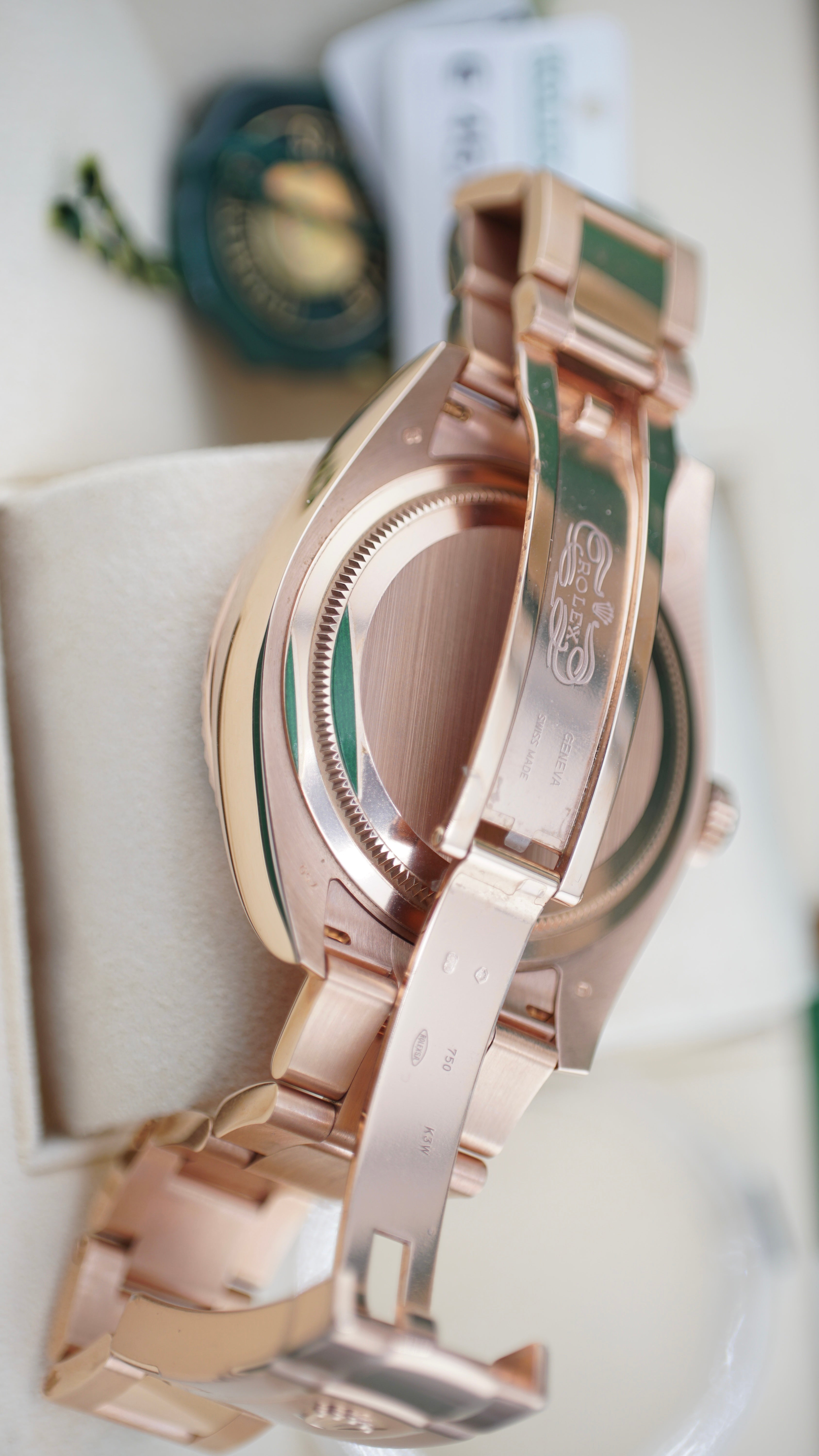Rolex Skydweller 326935 "Chocolate Arabic" (2017 Box & Papers)