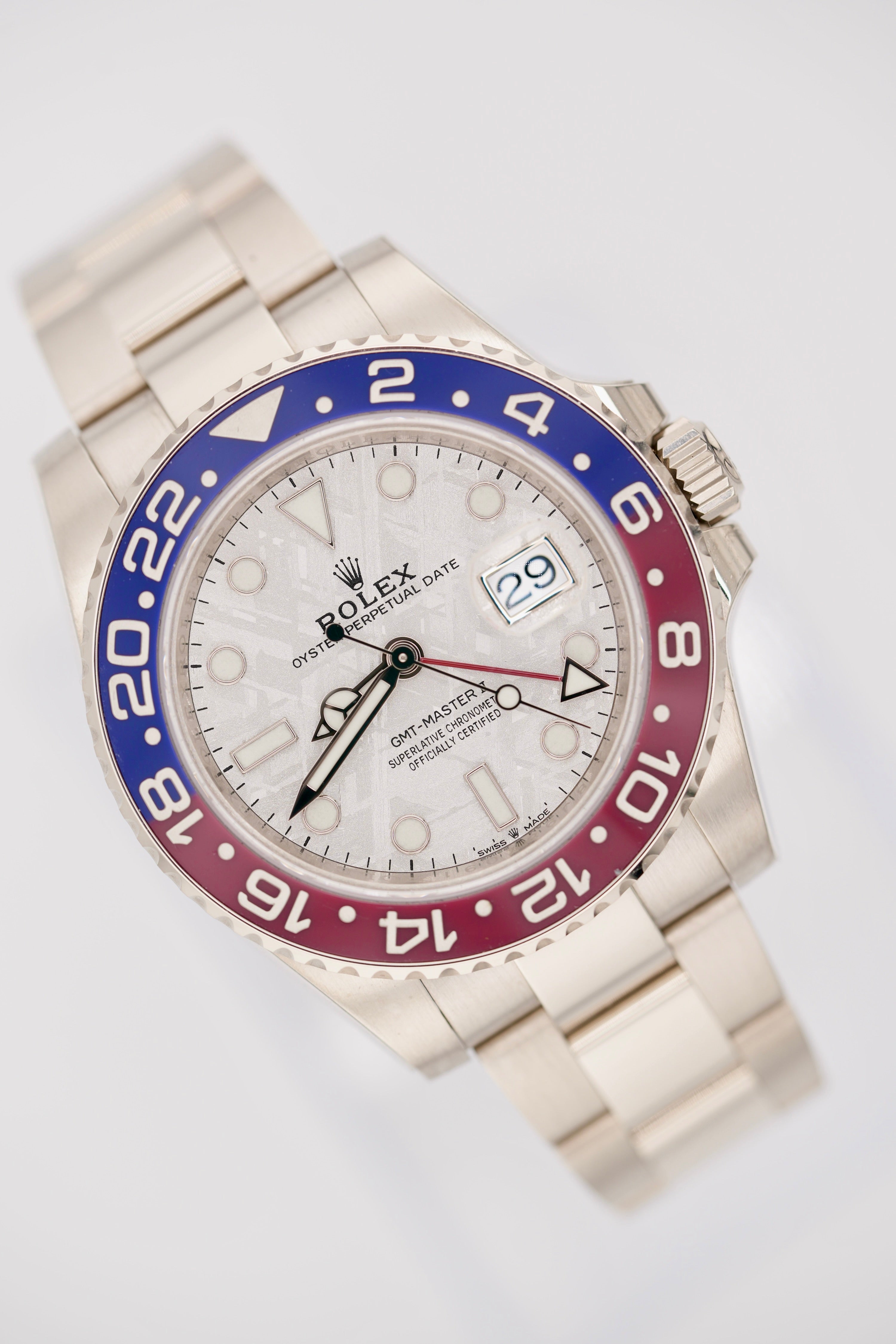 Rolex GMT Master II 126719BLRO "Meteorite" (2023 Box & Papers)
