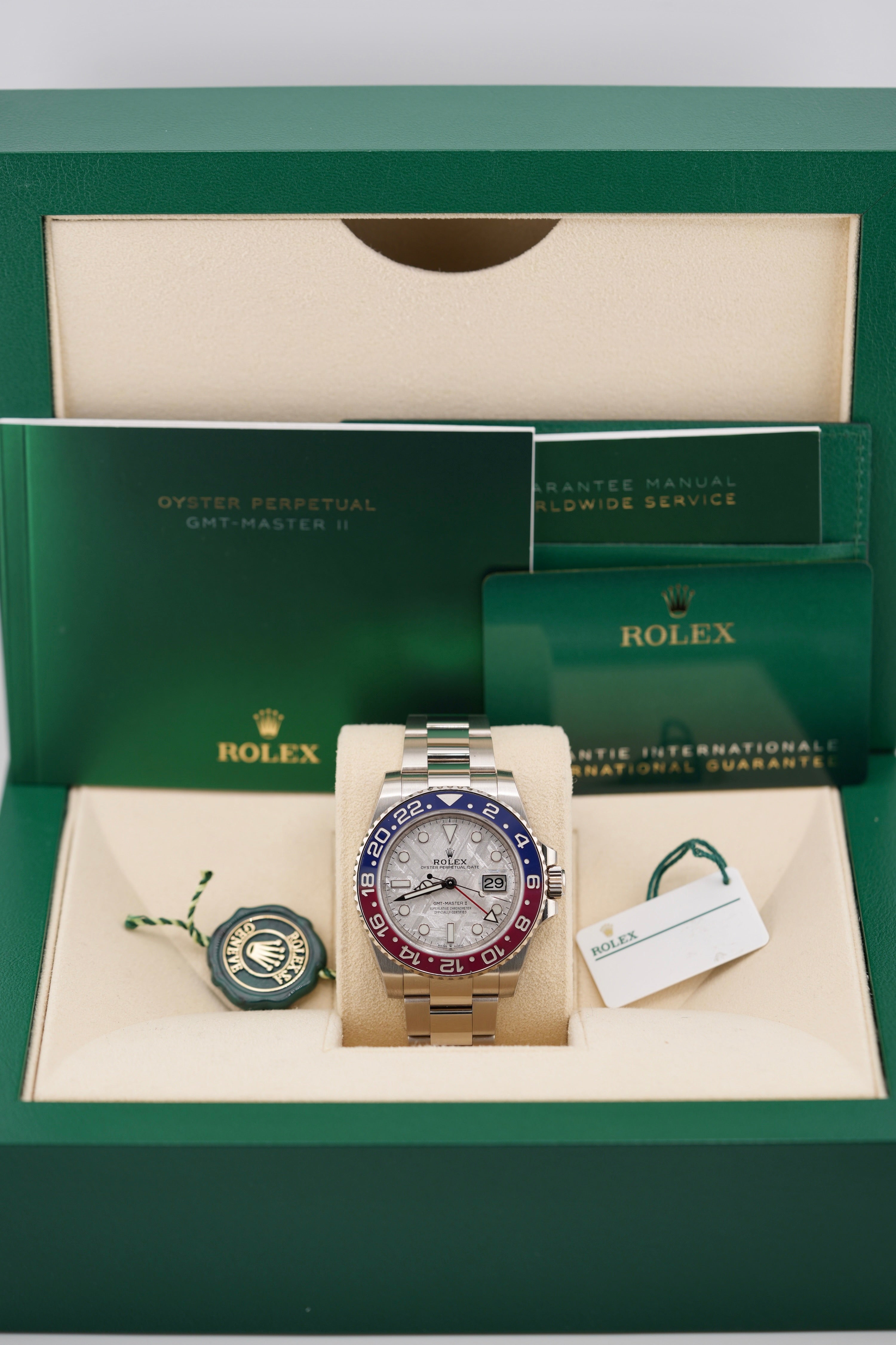 Rolex GMT Master II 126719BLRO "Meteorite" (2021 Box & Papers)