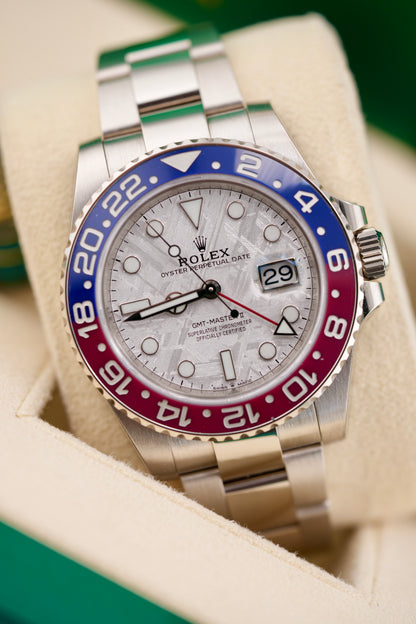Rolex GMT Master II 126719BLRO "Meteorite" (2023 Box & Papers)