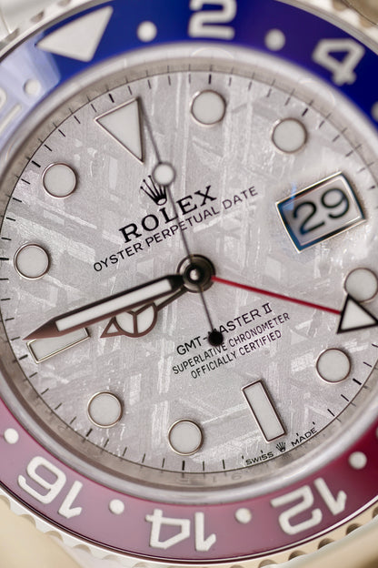 Rolex GMT Master II 126719BLRO "Meteorite" (2023 Box & Papers)