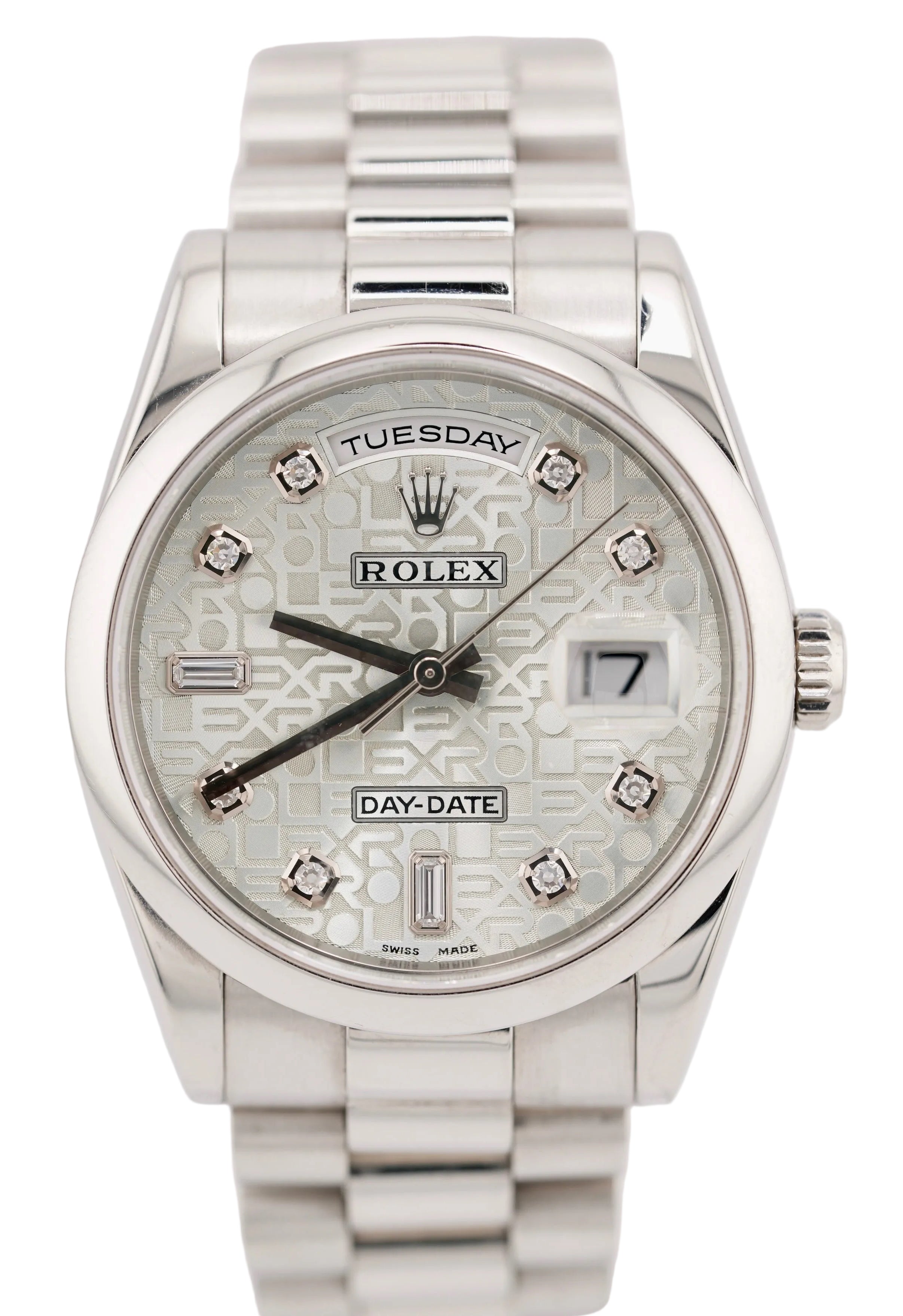 Rolex Presidential 36 118206 "Platinum" (Box & Watch)