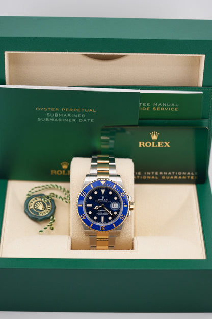 Rolex Submariner 41mm 126613LB "Bluesy" (2024 Box & Papers)