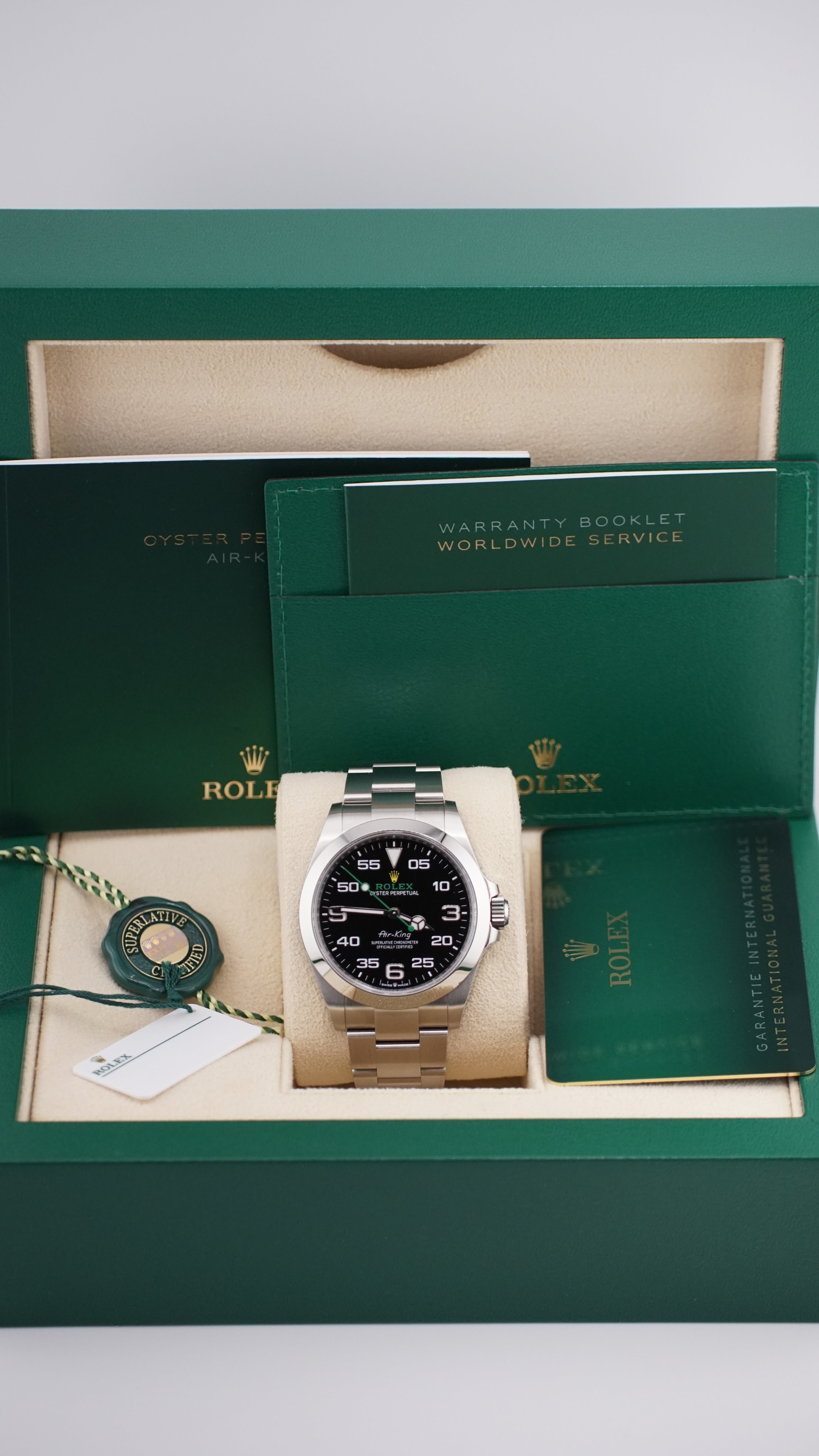 Rolex Airking 126900 (2024 NOS Box & Papers)