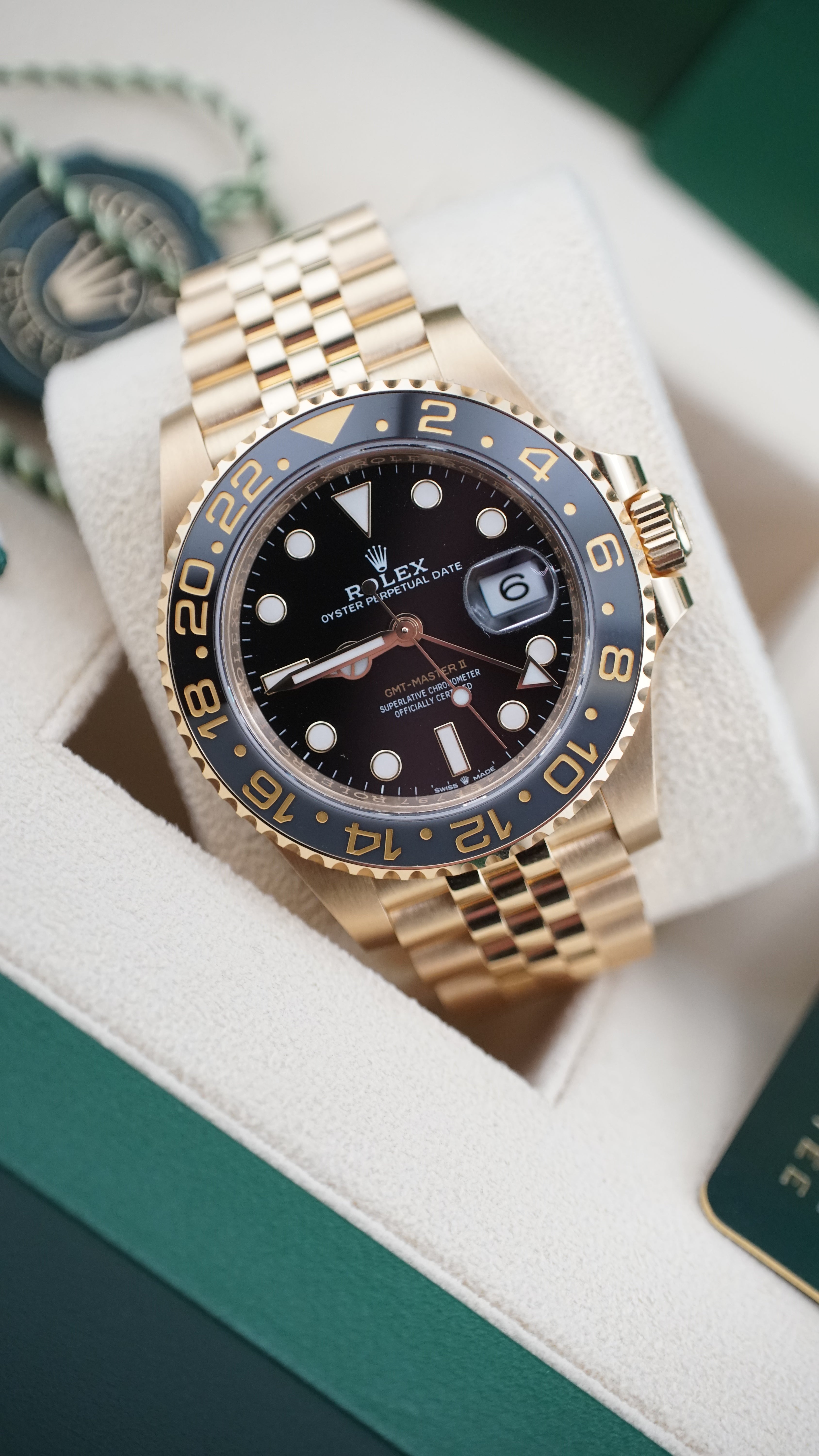Rolex GMT Master II 126718GRNR (2025 Box & Papers)