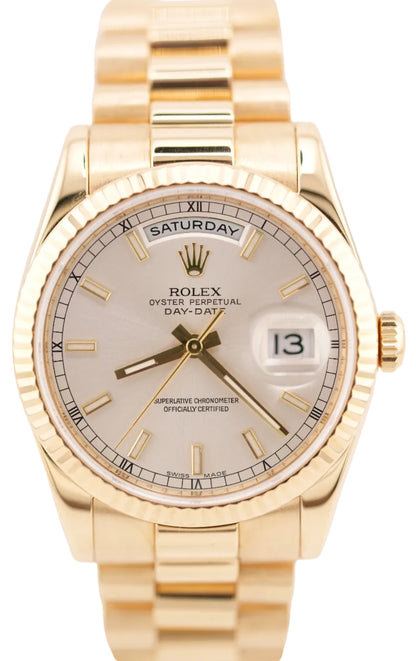 Rolex Day-date 118238 (2008 Box & Papers)