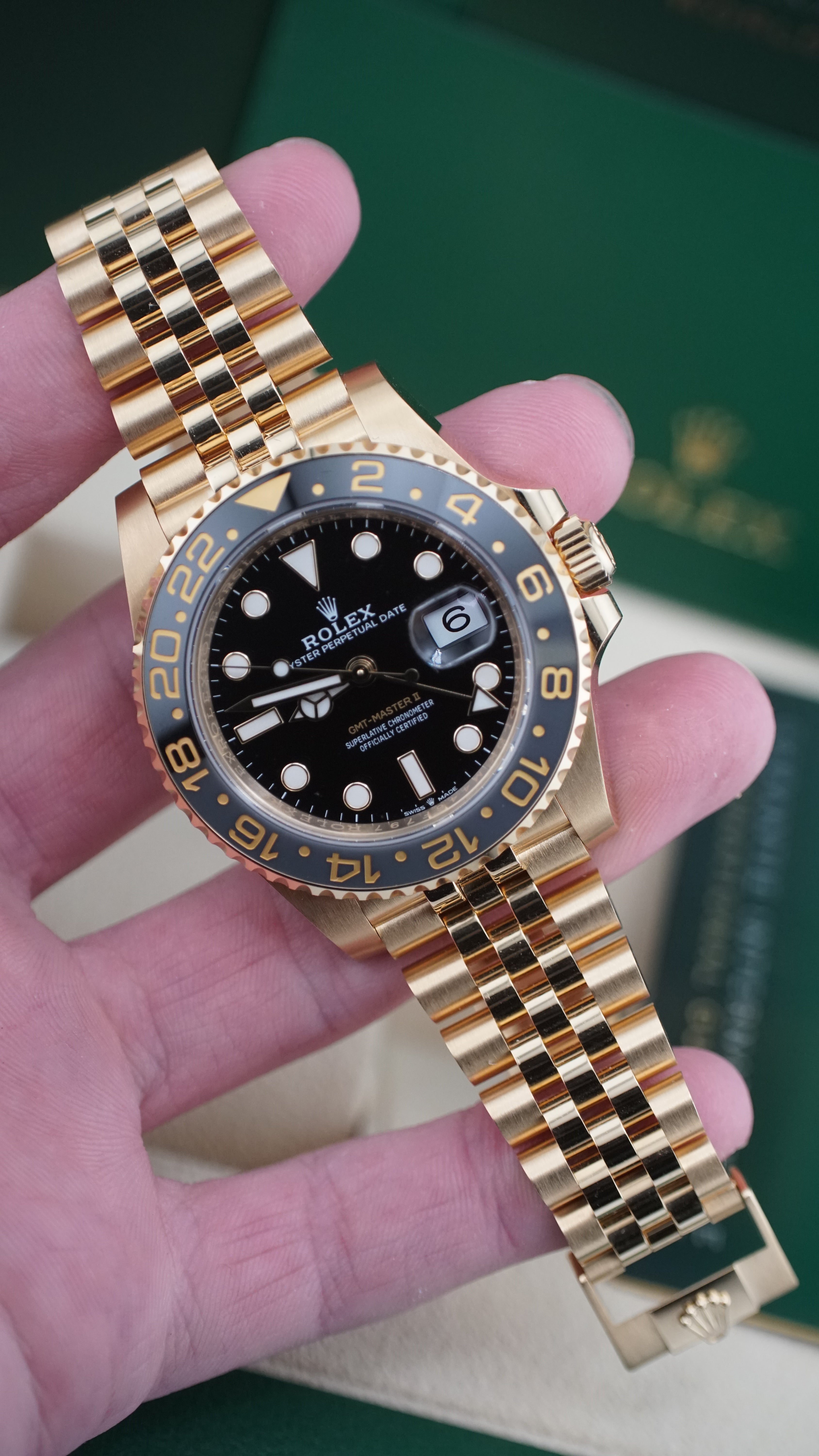 Rolex GMT Master II 126718GRNR (2025 Box & Papers)