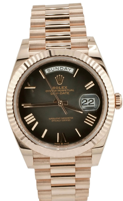 Rolex Day Date 40mm "Ombre Dial" (2025 NEW Box & Papers)